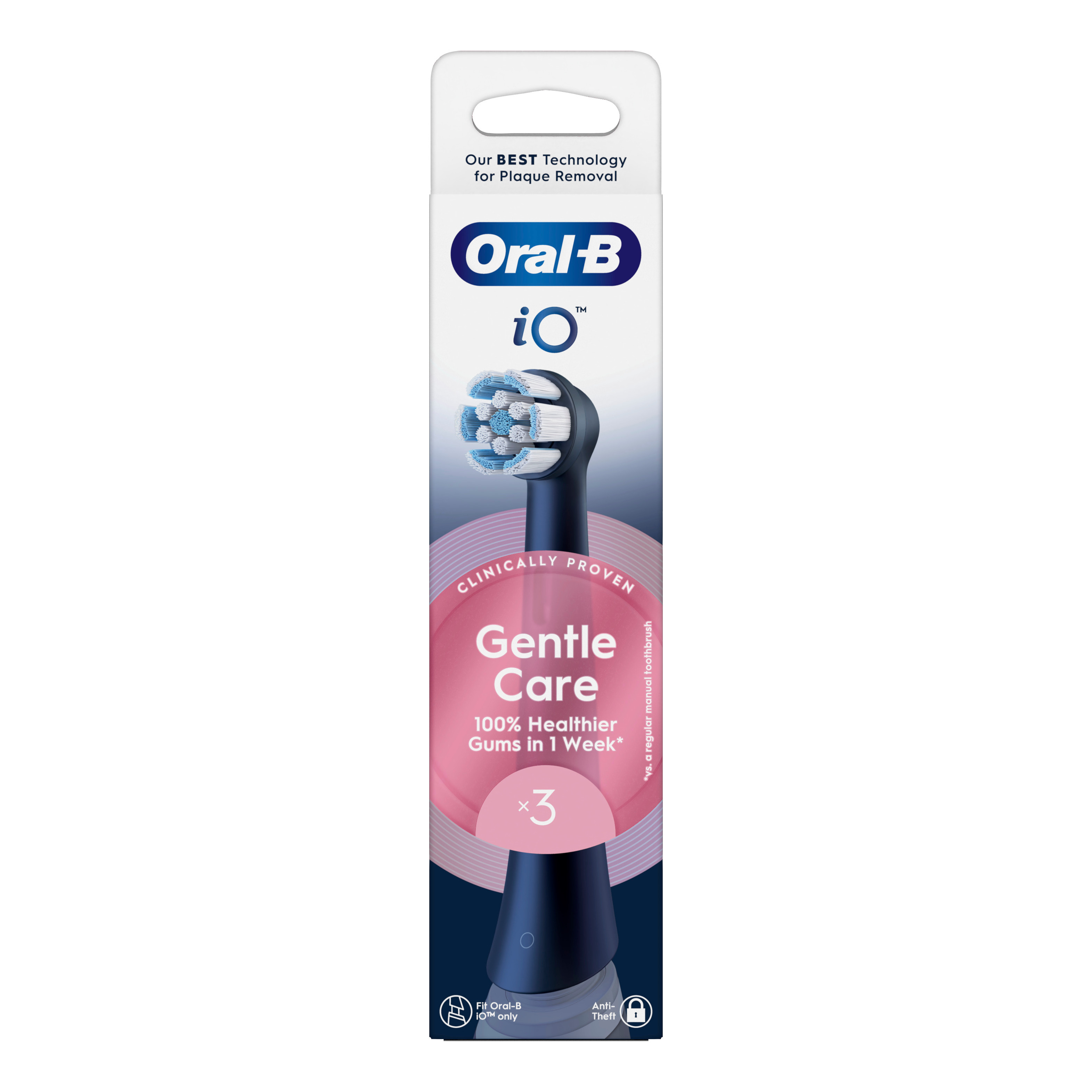 Procter & Gamble Srl Nero Oral-B Io Ref.gentle 3Pz - Immagine 5