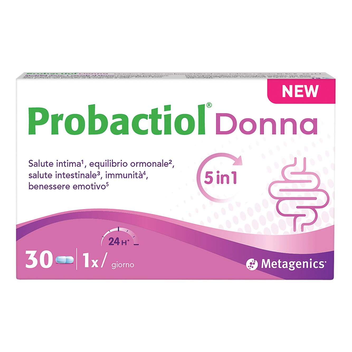 Probactiol Donna 30 Capsule - Integratore di probiotici - Immagine 4