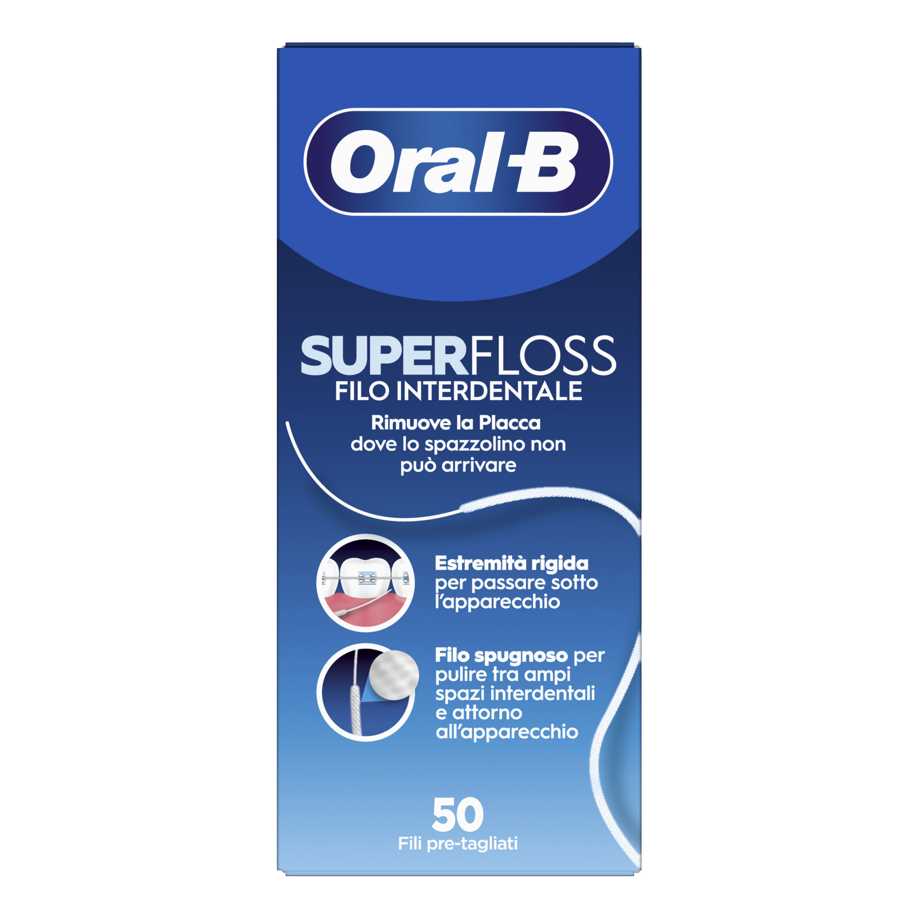 Oral-B Superfloss Filo Interdentale 1 Pz Interdentale - Immagine 4