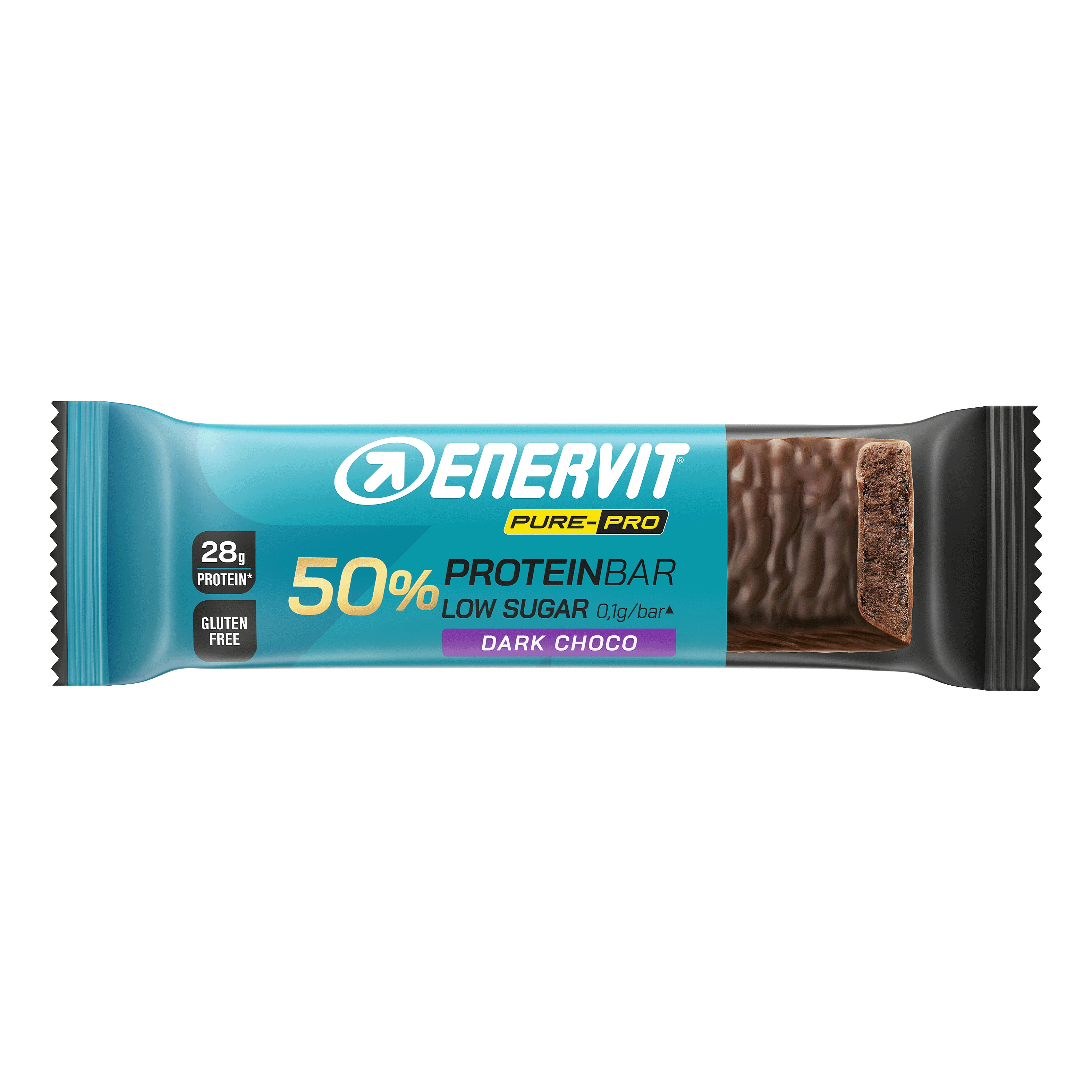 Enervit Pure Pro 50% Protein Bar Cioccolato Fondente 55 G - Immagine 3