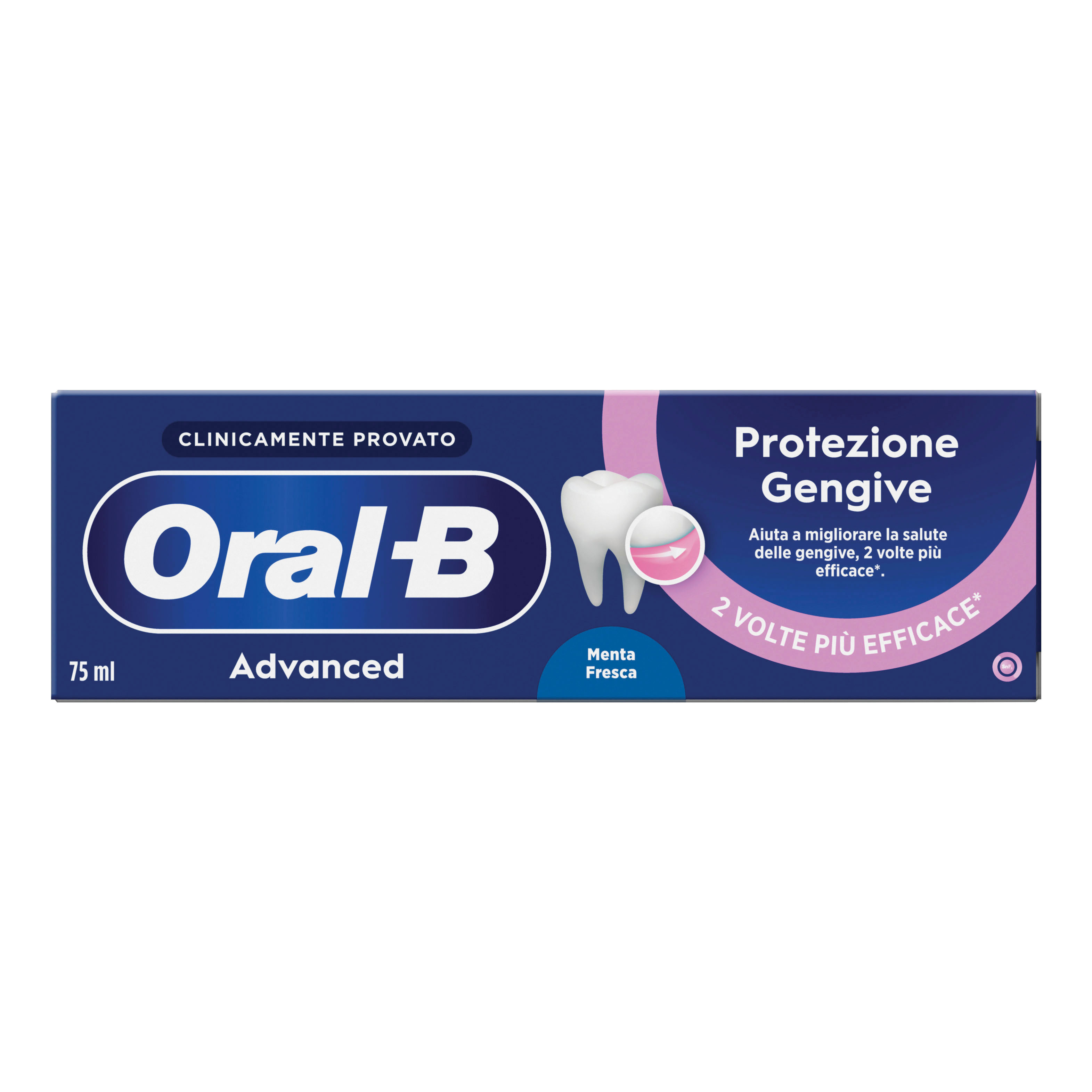 Oral-B Advanced Protezione Gengive Dentifricio Menta Fresca 75 ml - Oral-B - Immagine 4