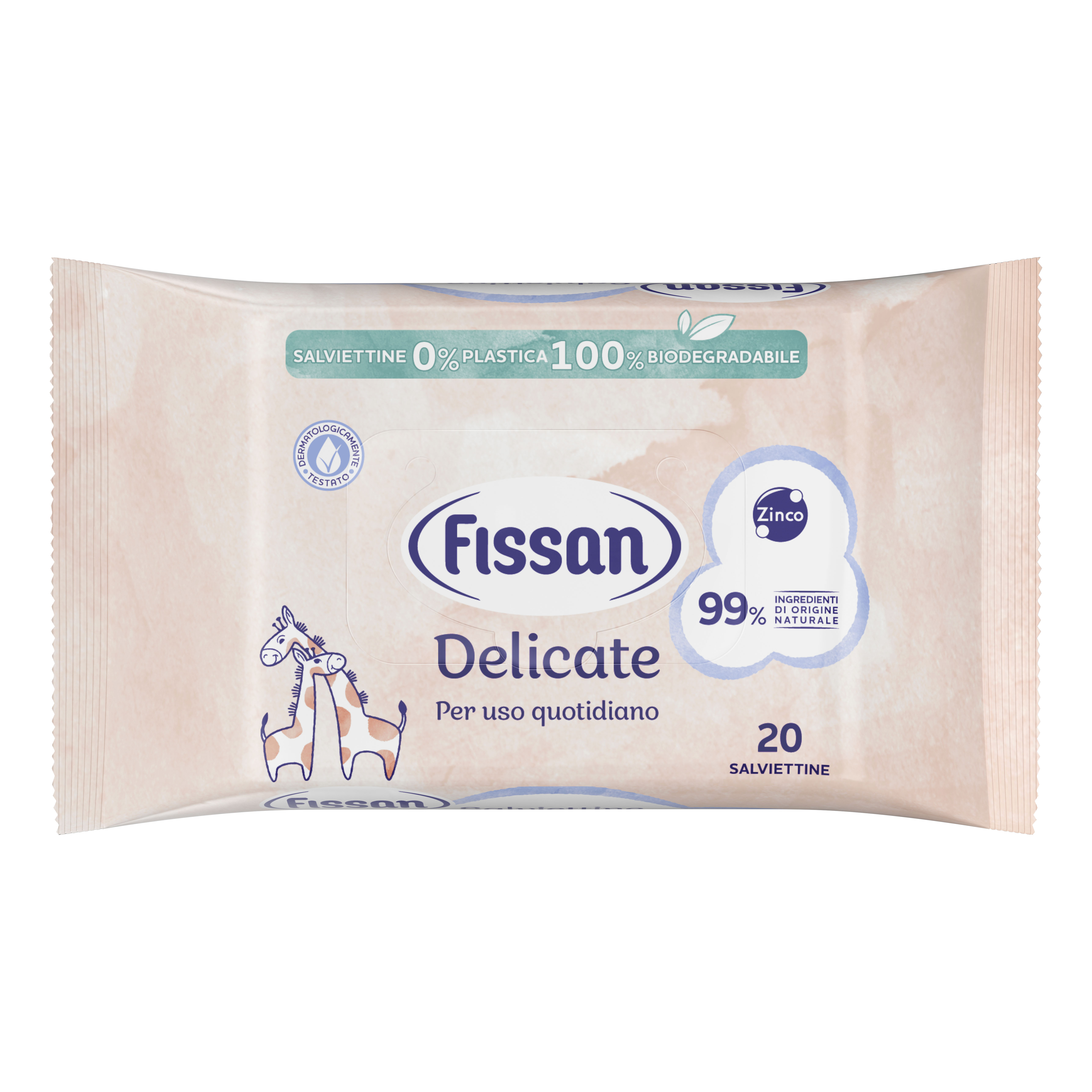 Fissan Salviettine Delicate (20Pz) - Immagine 4