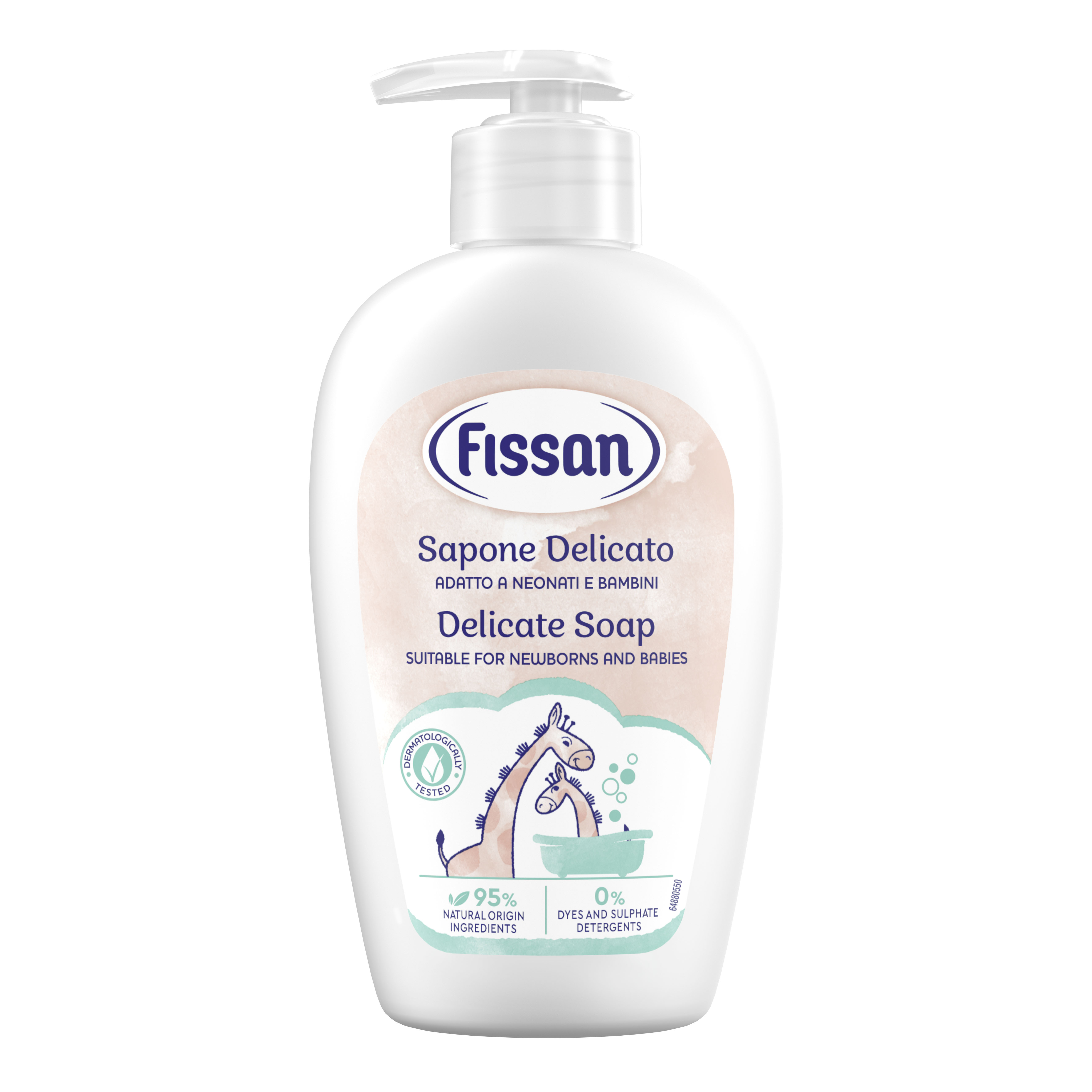 Fissan Detegente Delicato Per La Pelle Di Neonati E Bambini 250 Ml - Immagine 4