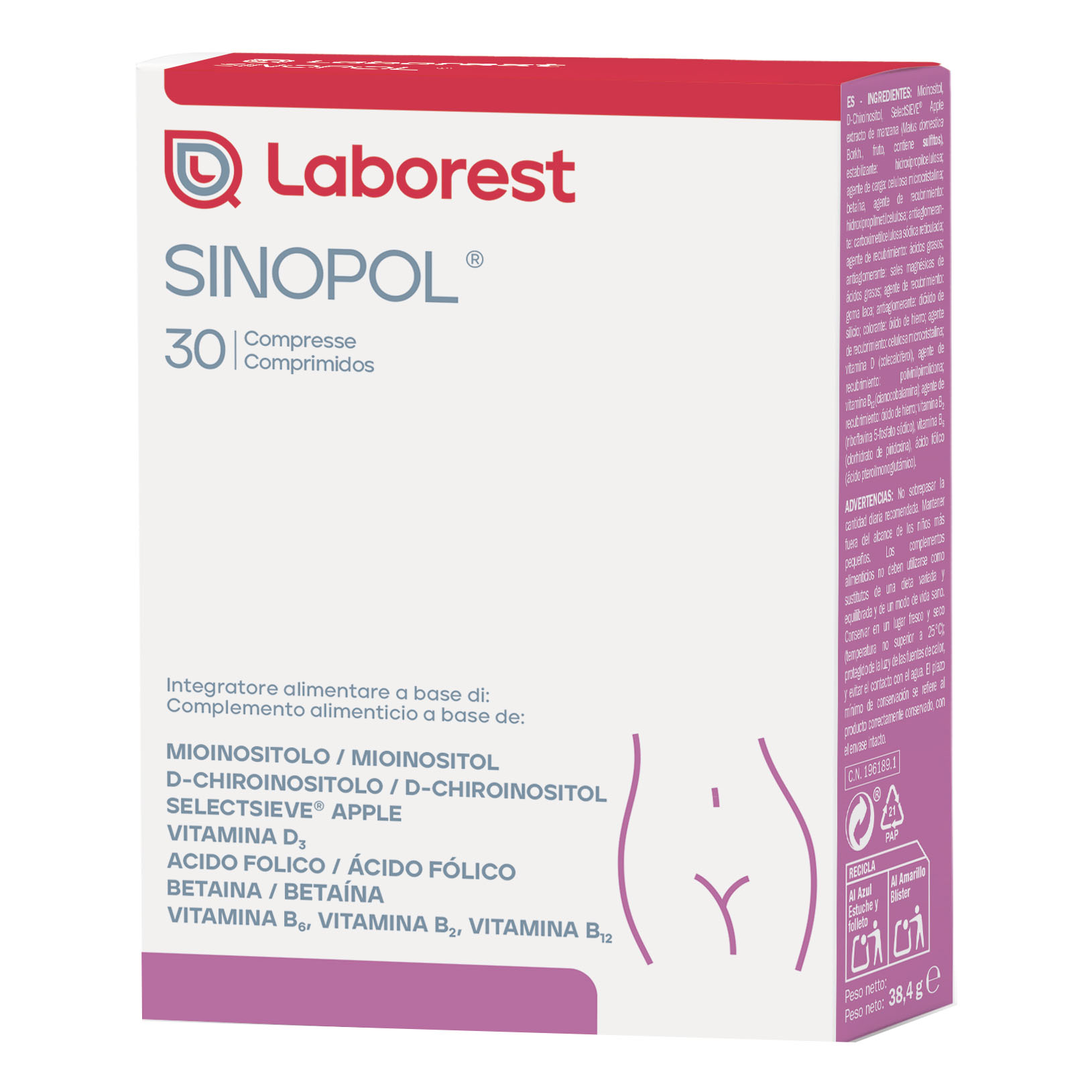 SINOPOL 30CPR NF