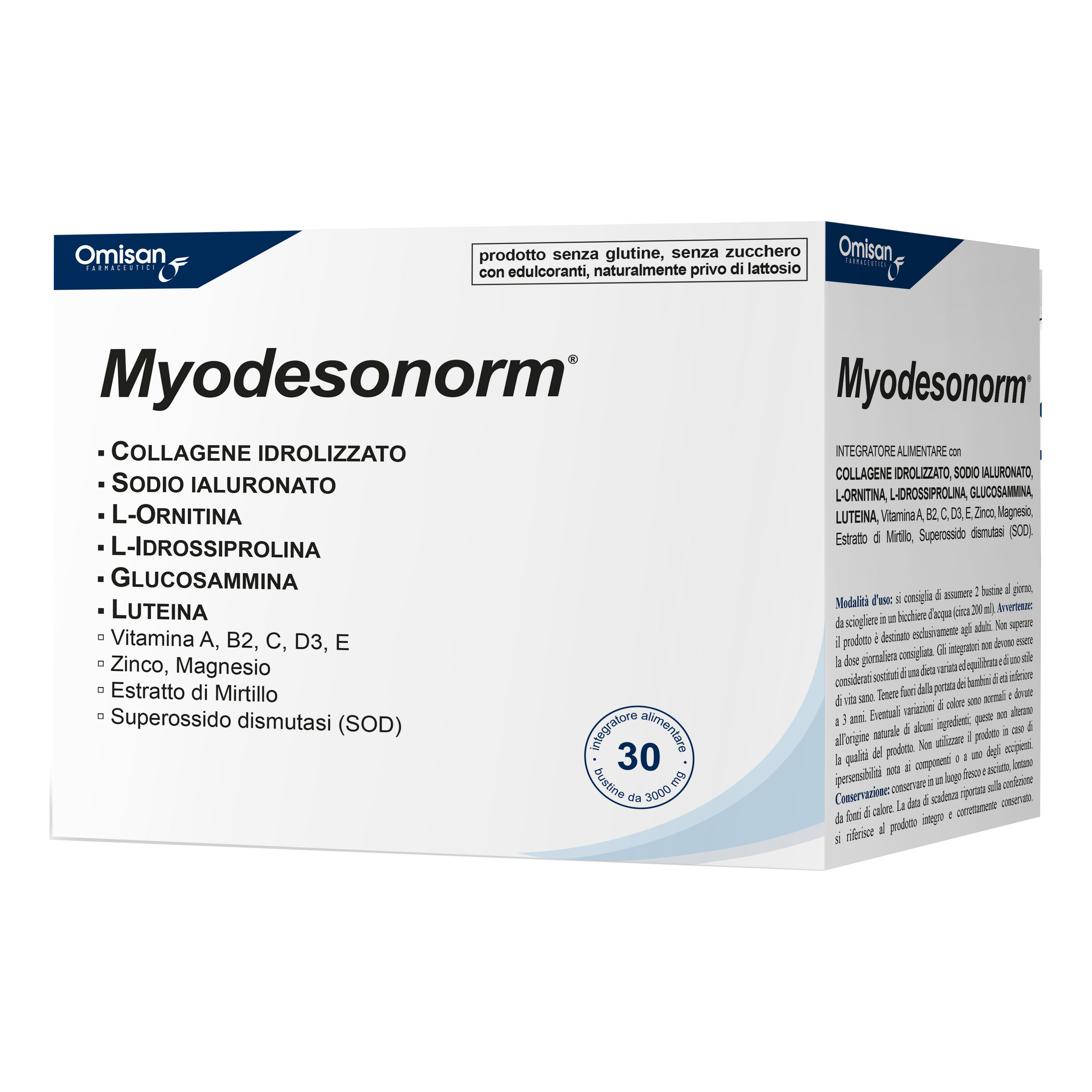 Omisan Myodesonorm Integratore Per Benessere Occhi E Vista 30 Bustine - Immagine 2