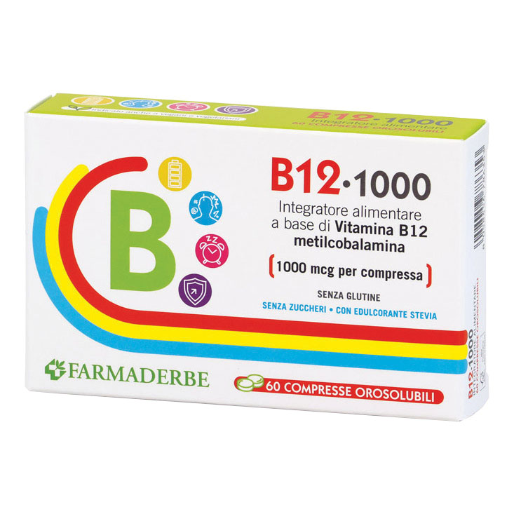 B12 1000 60CPR OROSOLUBILI FAR - Immagine 5