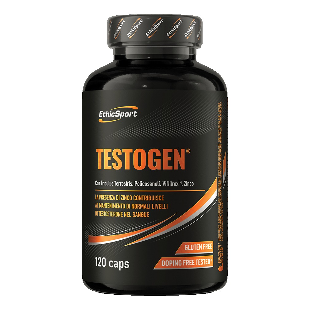 Ethicsport Integratore Testogen Con Zinco E Tribulus Terrestris, 120Cps - Immagine 3