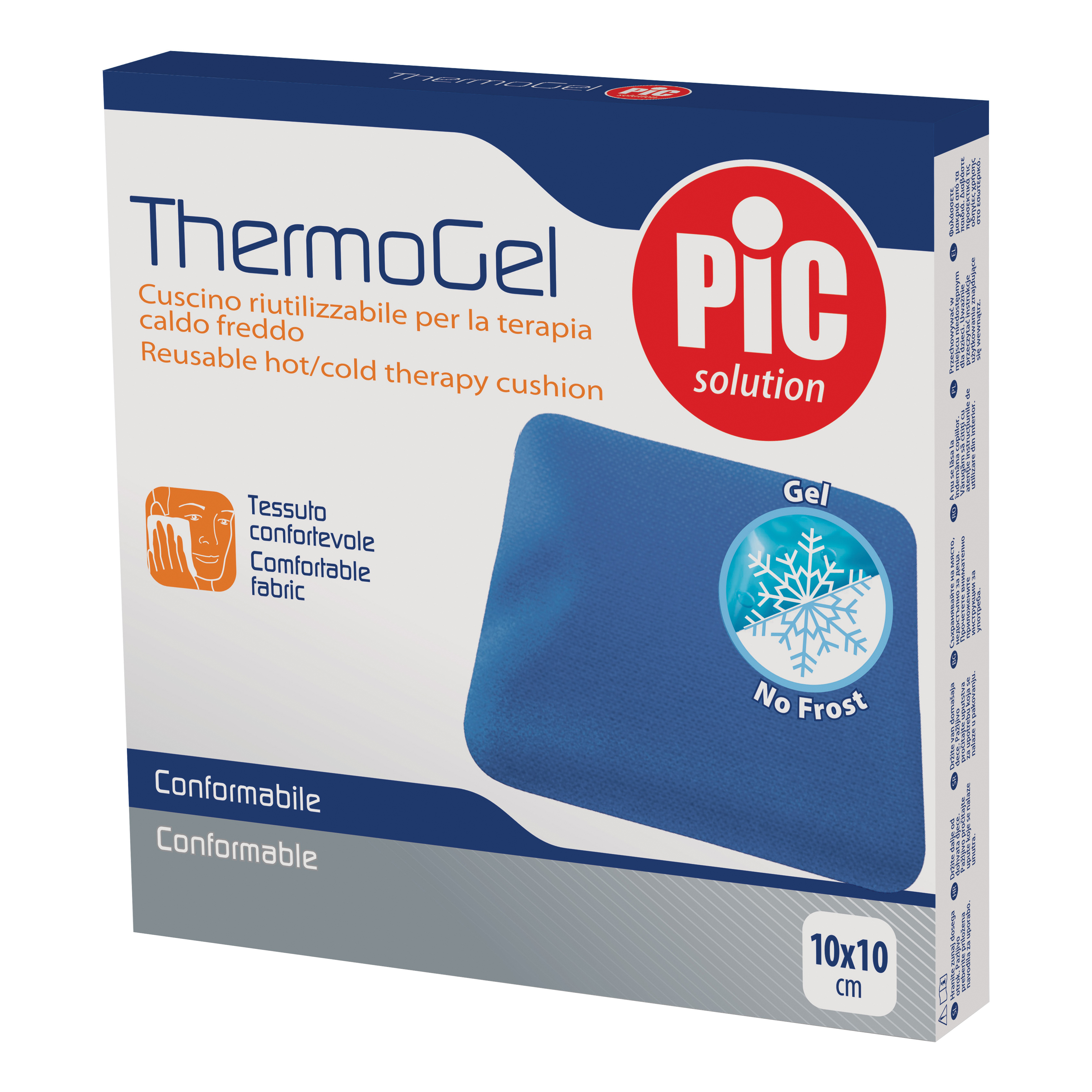 Pic Solution Cuscino Thermo Gel Itc Per Terapia Caldo/Freddo, 10X10cm - Immagine 2