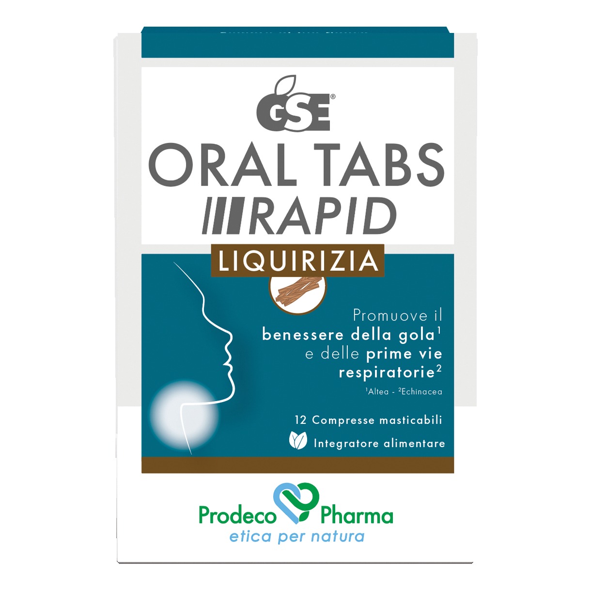 Gse Oral Tabs Rapid Liquirizia Integratore Per La Gola 12 Compresse - Immagine 4