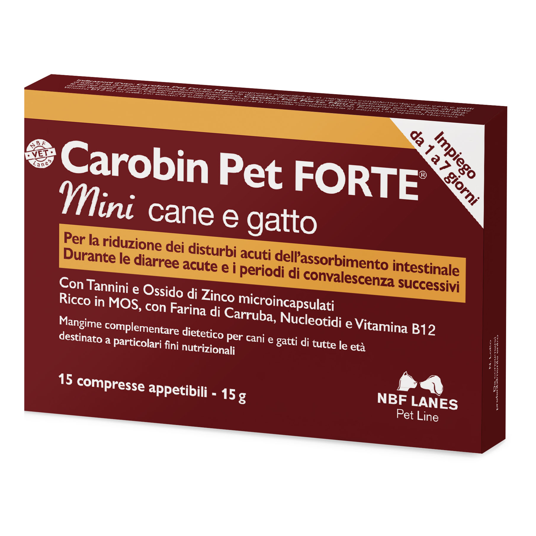 CAROBIN PET FORTE MINI 15CPR - Immagine 2