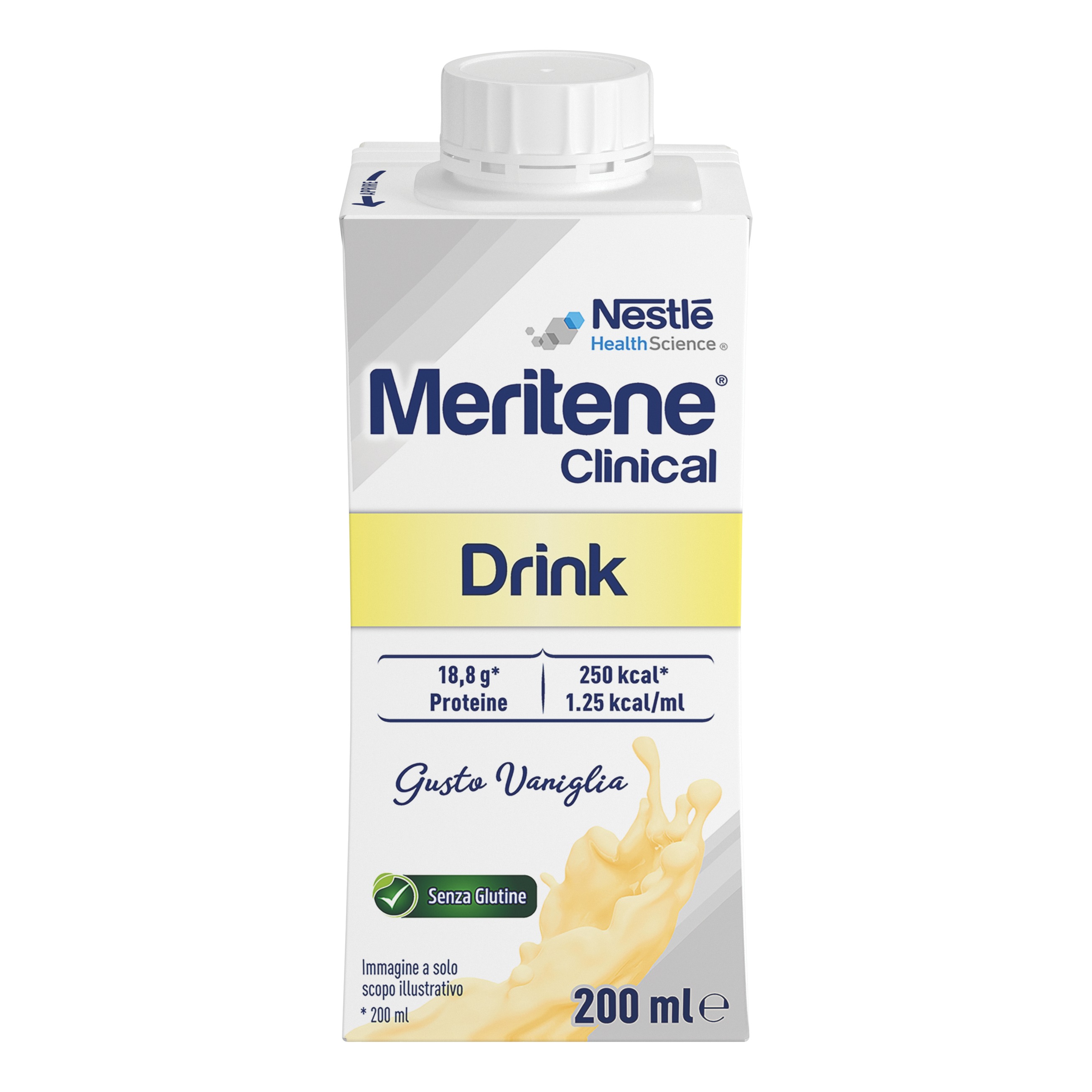 NESTLE Clinical Drink - Bevanda nutrizionalmente completa iperproteica senza gusto Vaniglia 200 ml - Immagine 3