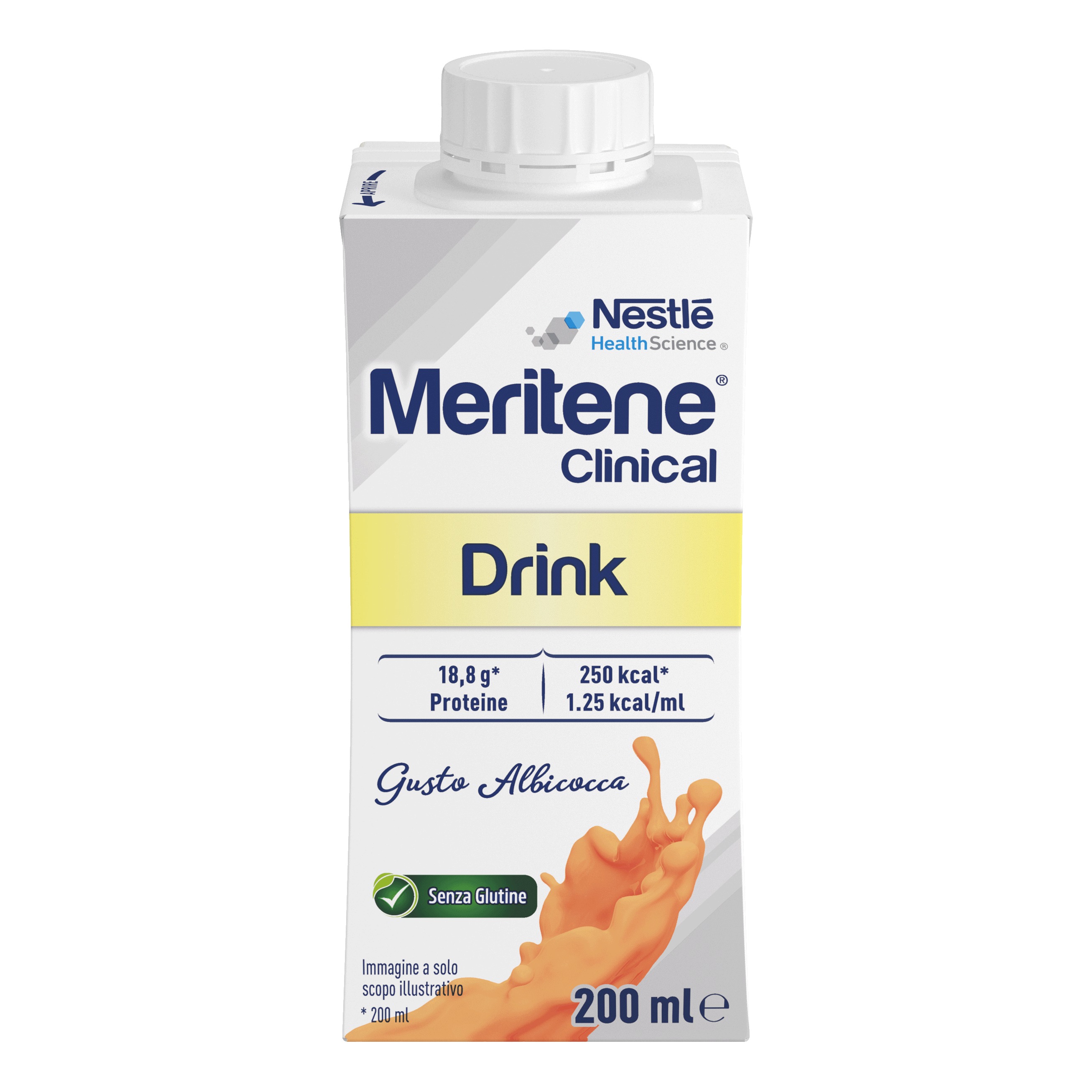 MERITENE CLINICAL albicocca 200M - scadenza prodotto 08/10/26