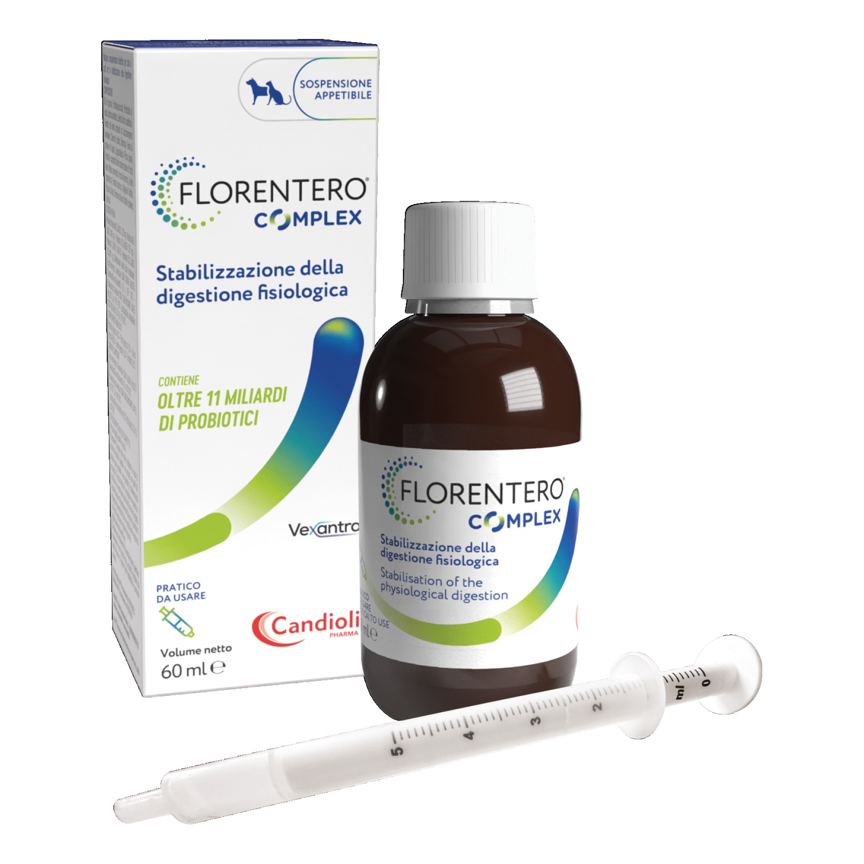 Candioli Florentero Complex Sospensione Per Cani E Gatti, 60Ml - Immagine 4