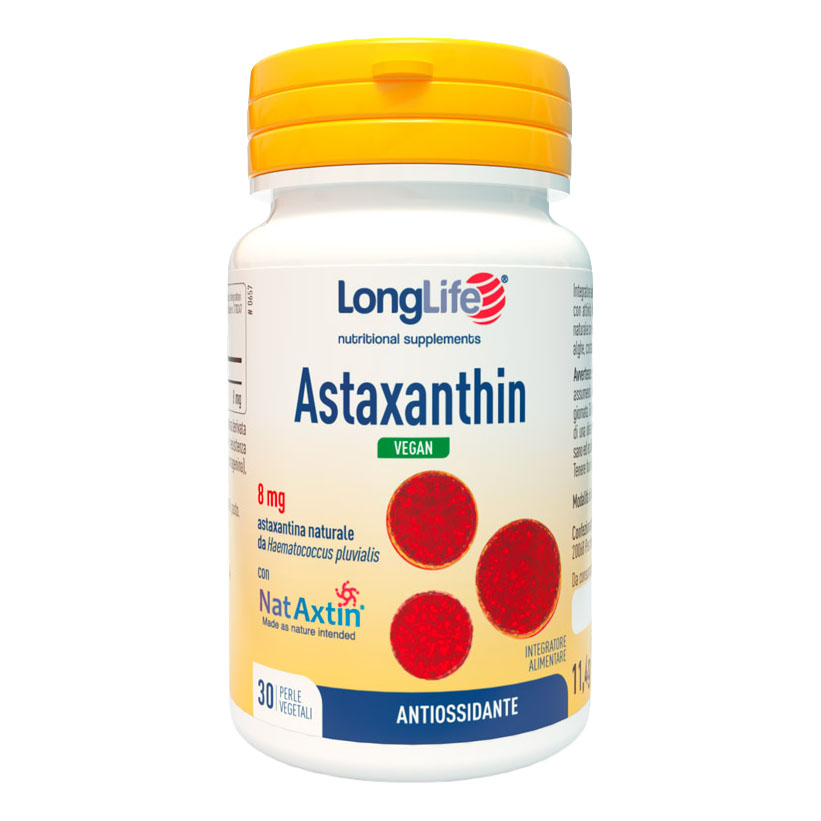 LONGLIFE ASTAXANTHIN VEGAN 8MG