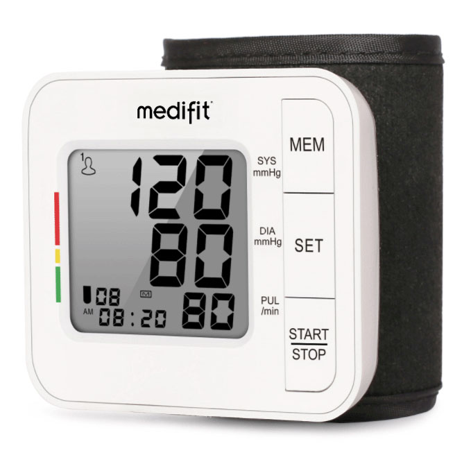 Cm_main_brand_2289 Medifit Misuratore Digitale Della Pressione Sanguigna Da Polso 1 Pz Apparecchi - Immagine 3