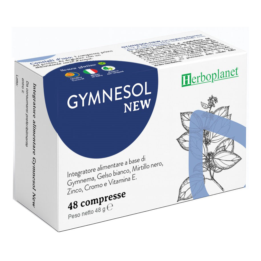 Gymnesol New 48 Compresse - Integratore per il metabolismo dei carboidrati e dei lipidi - Immagine 9
