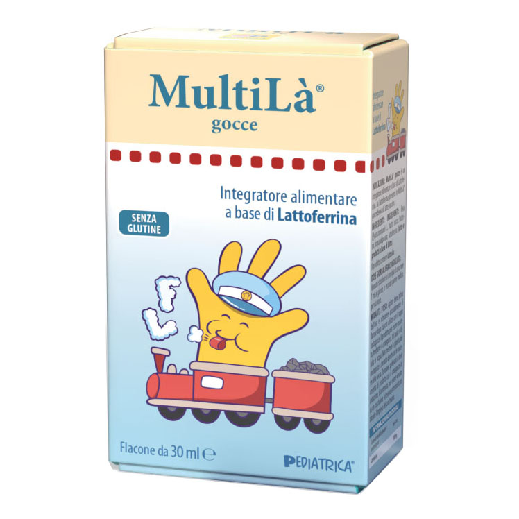 Pediatrica Multila Gocce Lattoferrina Per Neonati E Bambini 30 Ml - Immagine 3