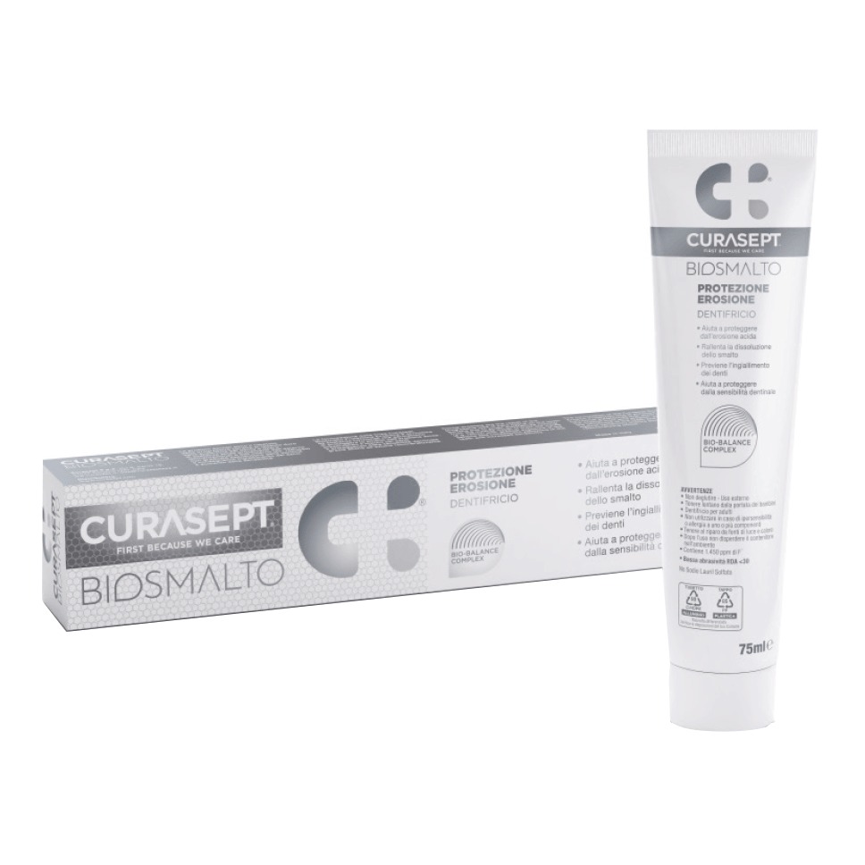 Curasept Spa Bianco Dentifricio Curasept Biosmalto Protezione Erosione - Immagine 8