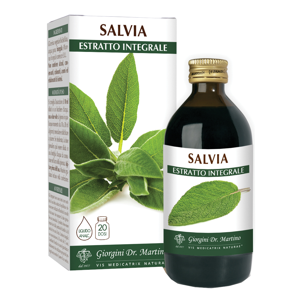 Dr. Giorgini Estratto Integrale Di Salvia Integratore Per La Menopausa 200Ml - Immagine 2