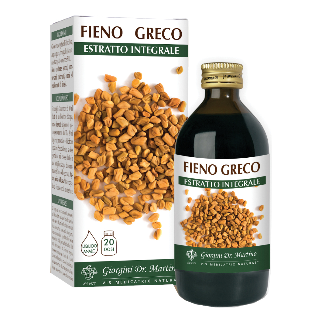Dr. Giorgini Dr Giorgini Fieno Greco Integratore Naturale Ricostituente 200Ml - Immagine 3