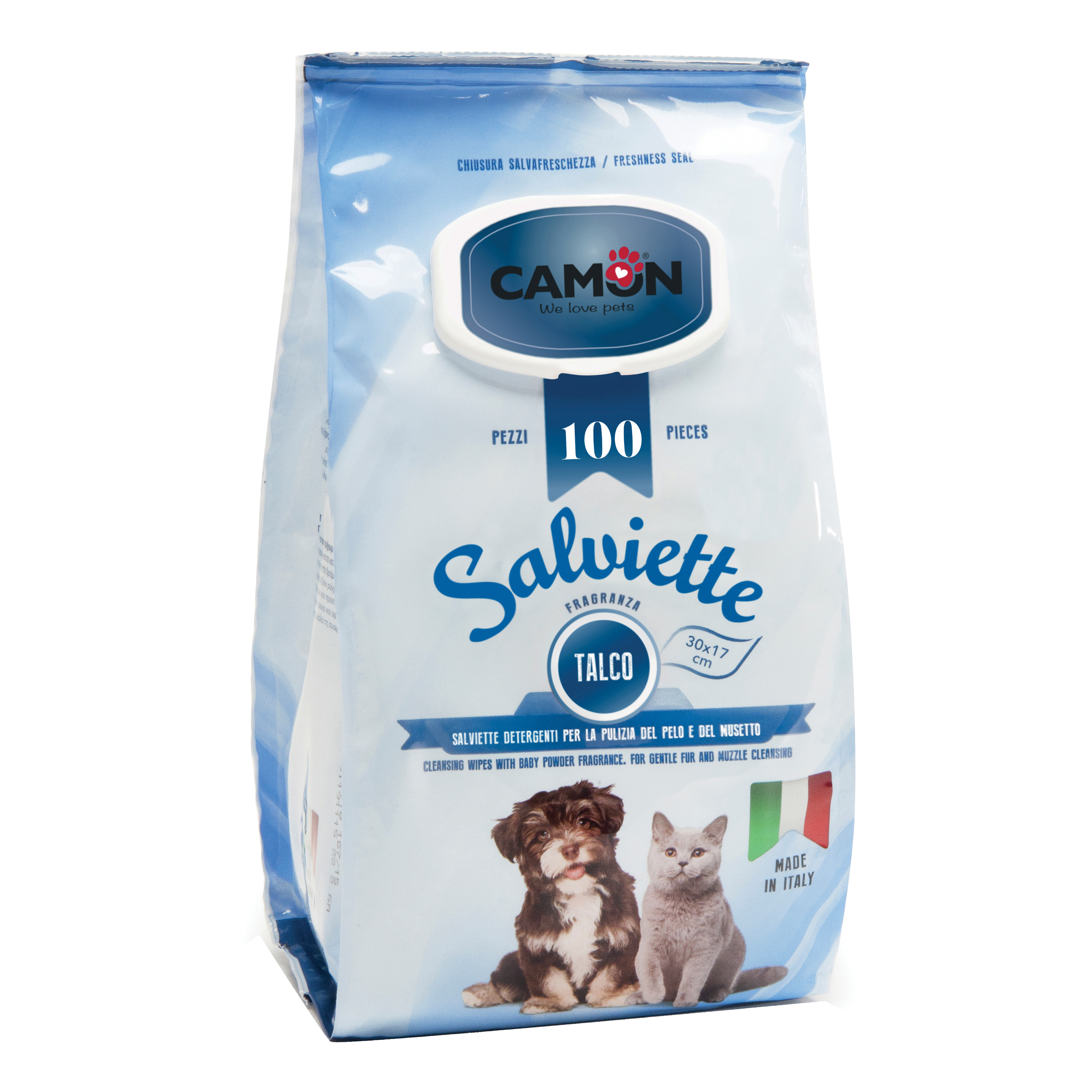 SALVIETTE TALCO 100 PZ