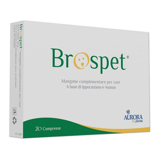Aurora Biofarma - Brospet Integratore Animale Drenante - 20 Compresse - Immagine 3