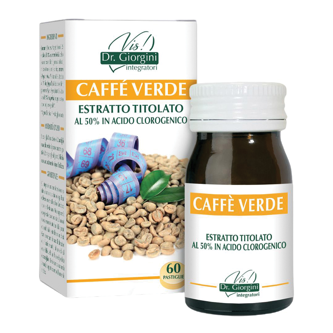 Caffe' Verde Estratto Titolato 60 Pastiglie Giorgini - Immagine 3