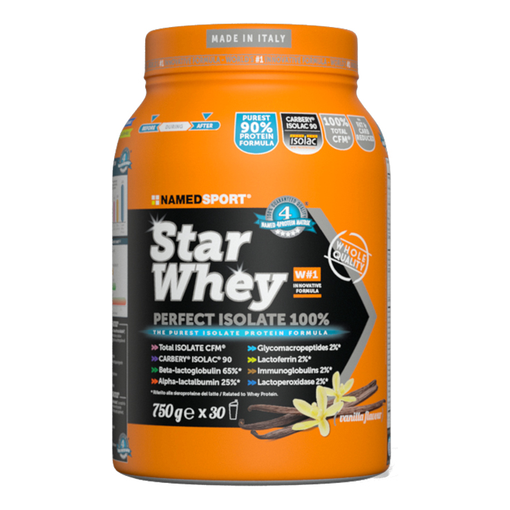 Star whey isolate vanilla 750g - Immagine 3