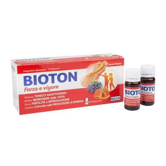 Sella Bioton Ginseng Forza E Vigore Integratore 14 Flaconcini - Immagine 5