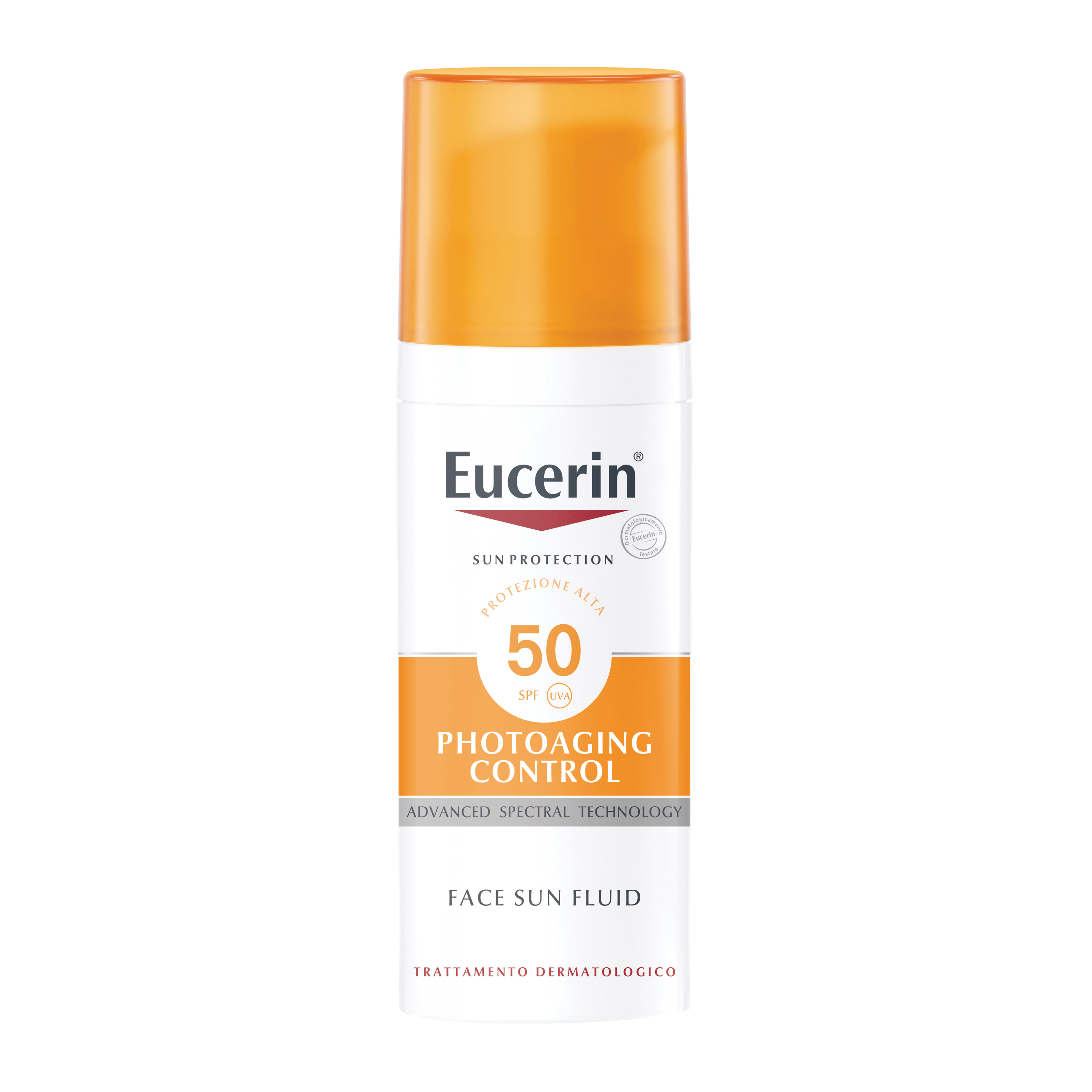 Eucerin Crema Sun Fluid Anti Age Solare Idratante E Protettiva Spf50+ 50 Ml - Immagine 8