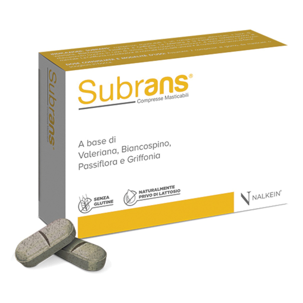 Subrans 20 Compresse - Integratore Ad Azione Distensiva E Rilassante - Immagine 3