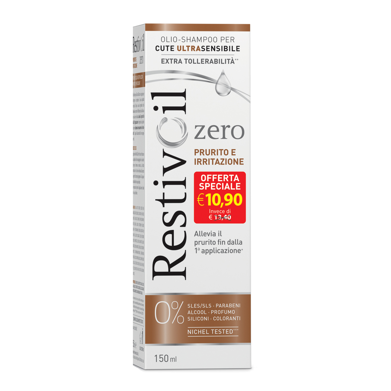 LENITIVO Olio Shampoo per cute ultra sensibile