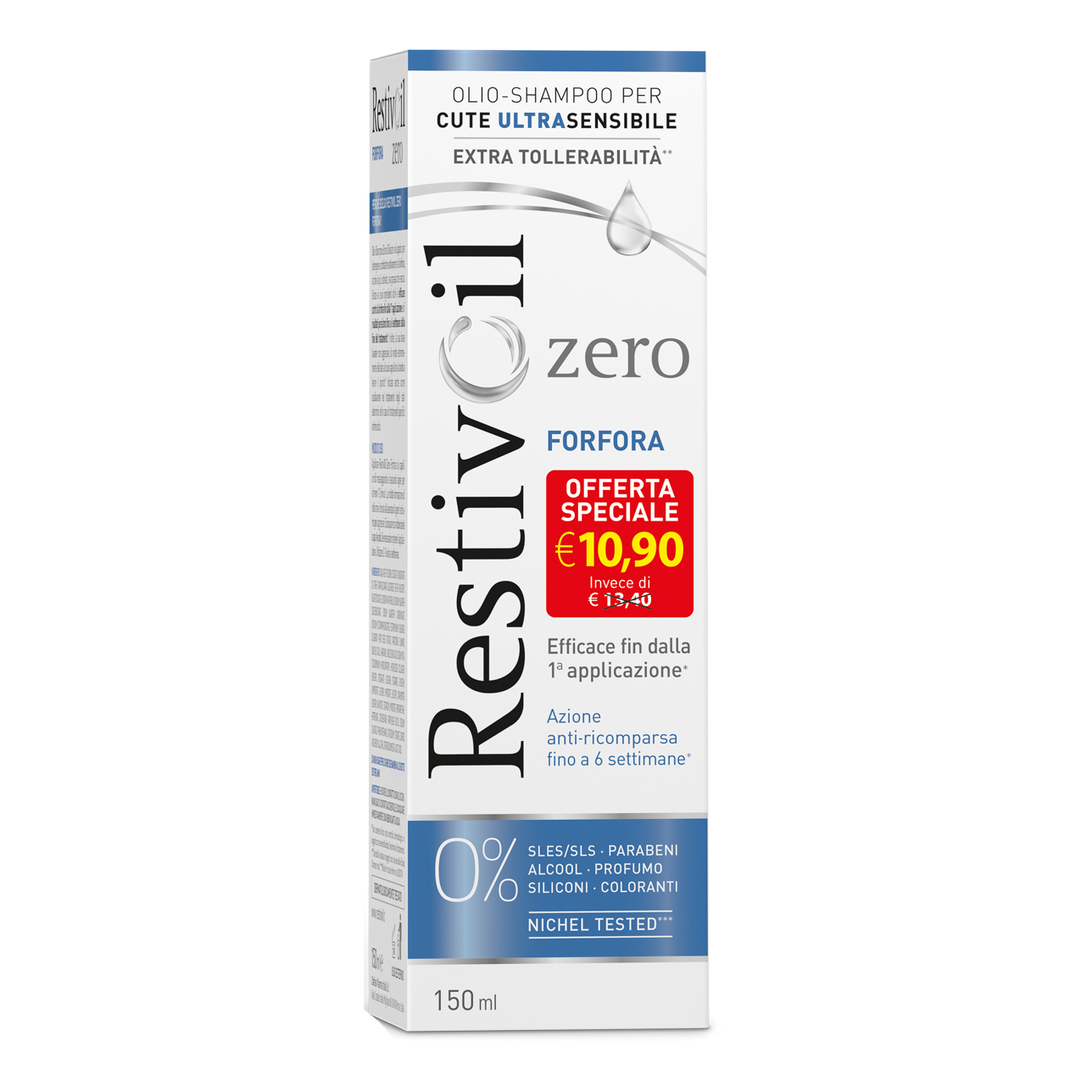 Restiv-Oil Zero Forfora Olio-Shampoo 150 Ml - Immagine 10