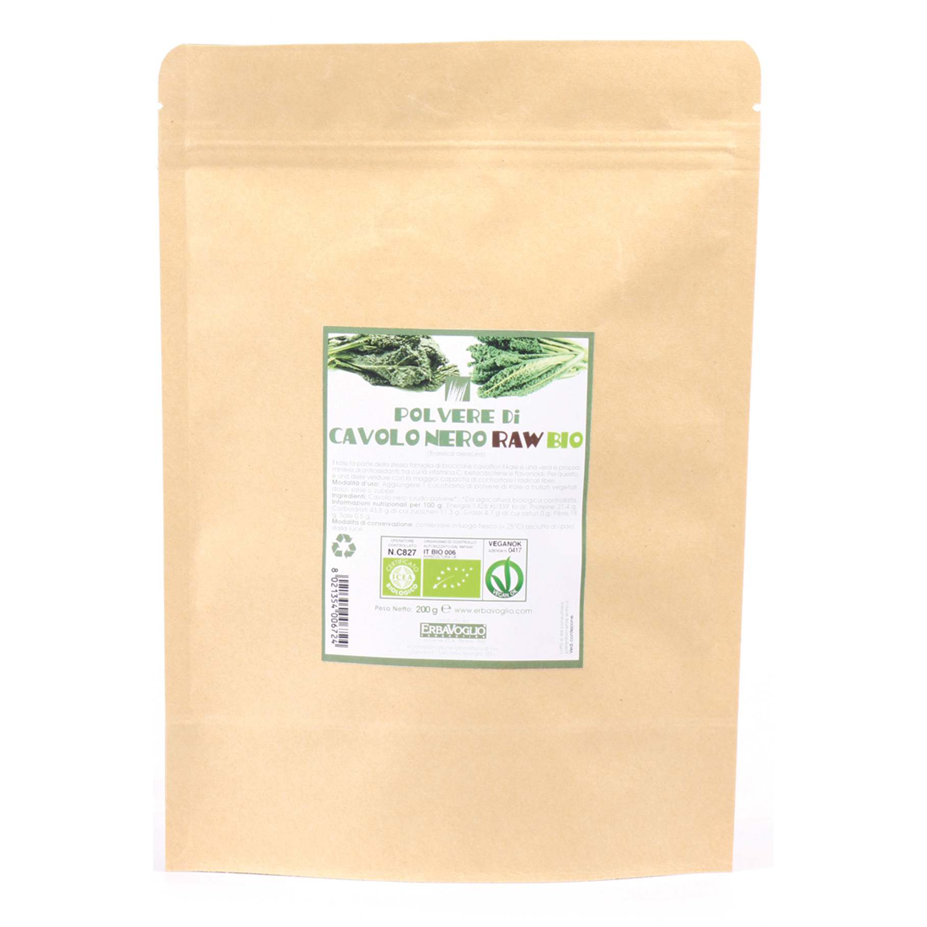 POLVERE DI CAVOLO NERO 200G