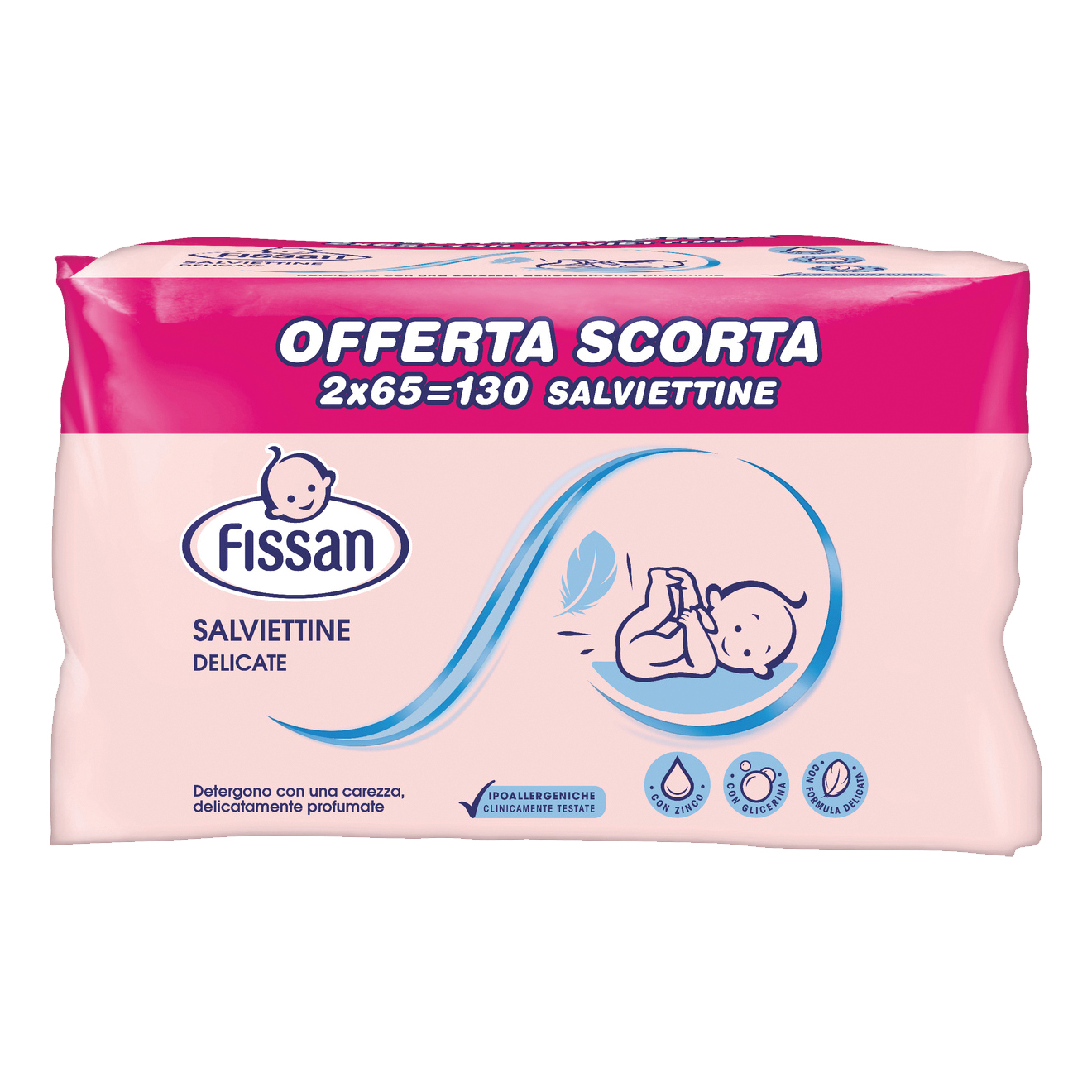 FISSAN 144 Salviettine Delicate per pelli sensibili - Immagine 2