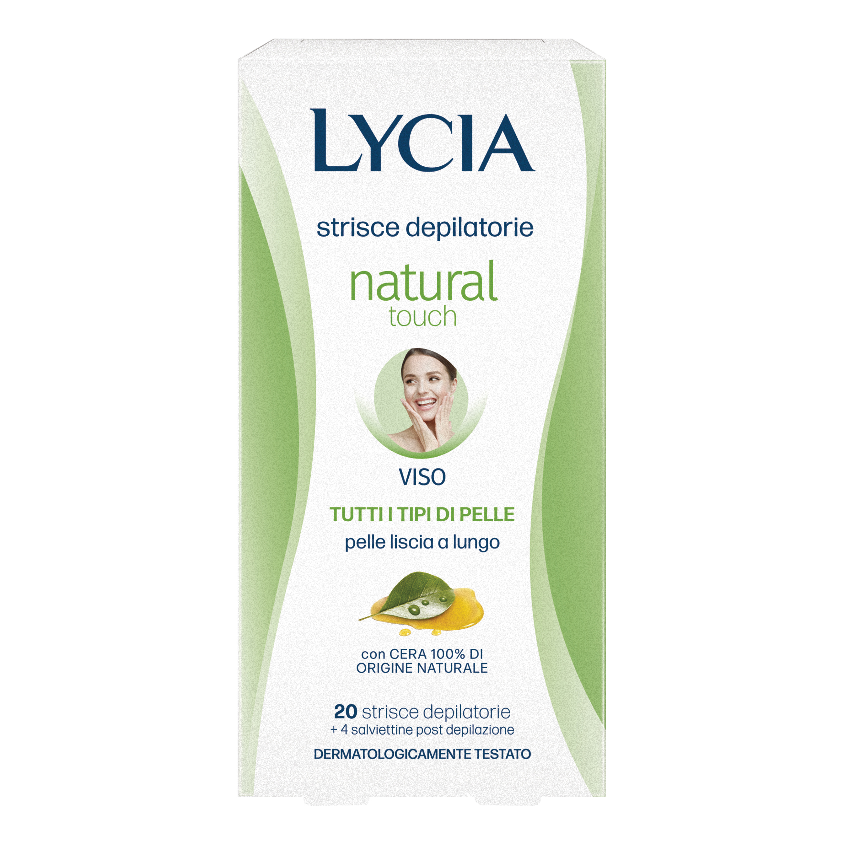 LYCIA Natural Touch - 20 Strisce depilatorie viso - Immagine 5