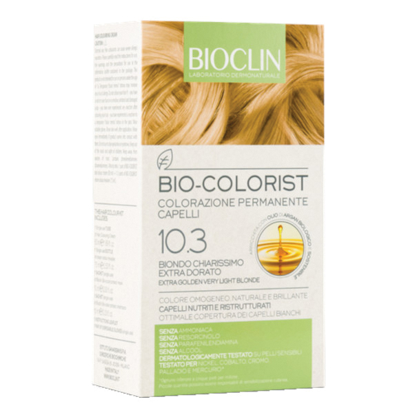 Bioclin Dorato Colorazione Bio Colorist 10,3 Biondo Chiarissimo - Immagine 9
