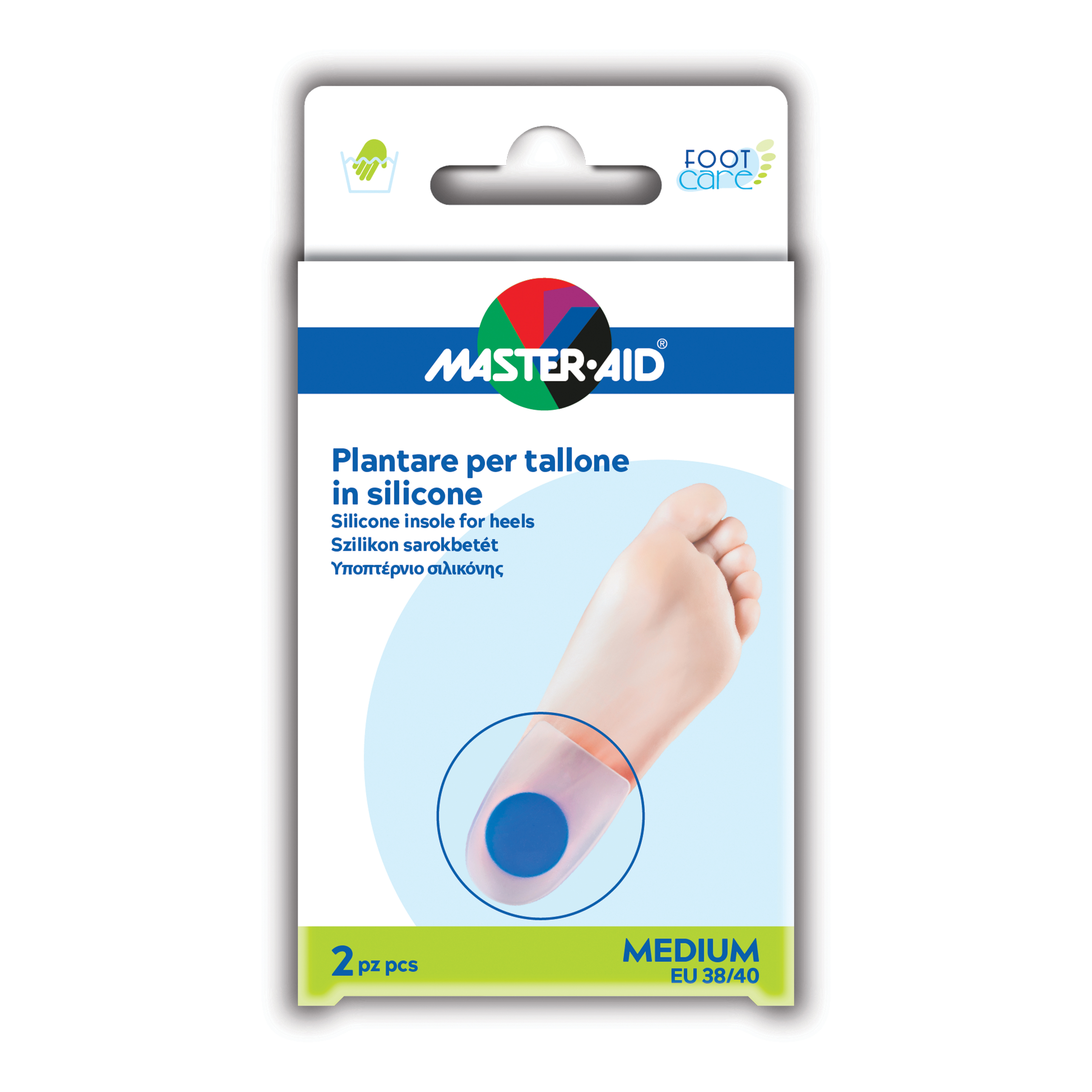 Master Aid Talloniera Master-Aid Per Riduzione Dolore Tallone 2 Pezzi Taglia Medium - Immagine 9