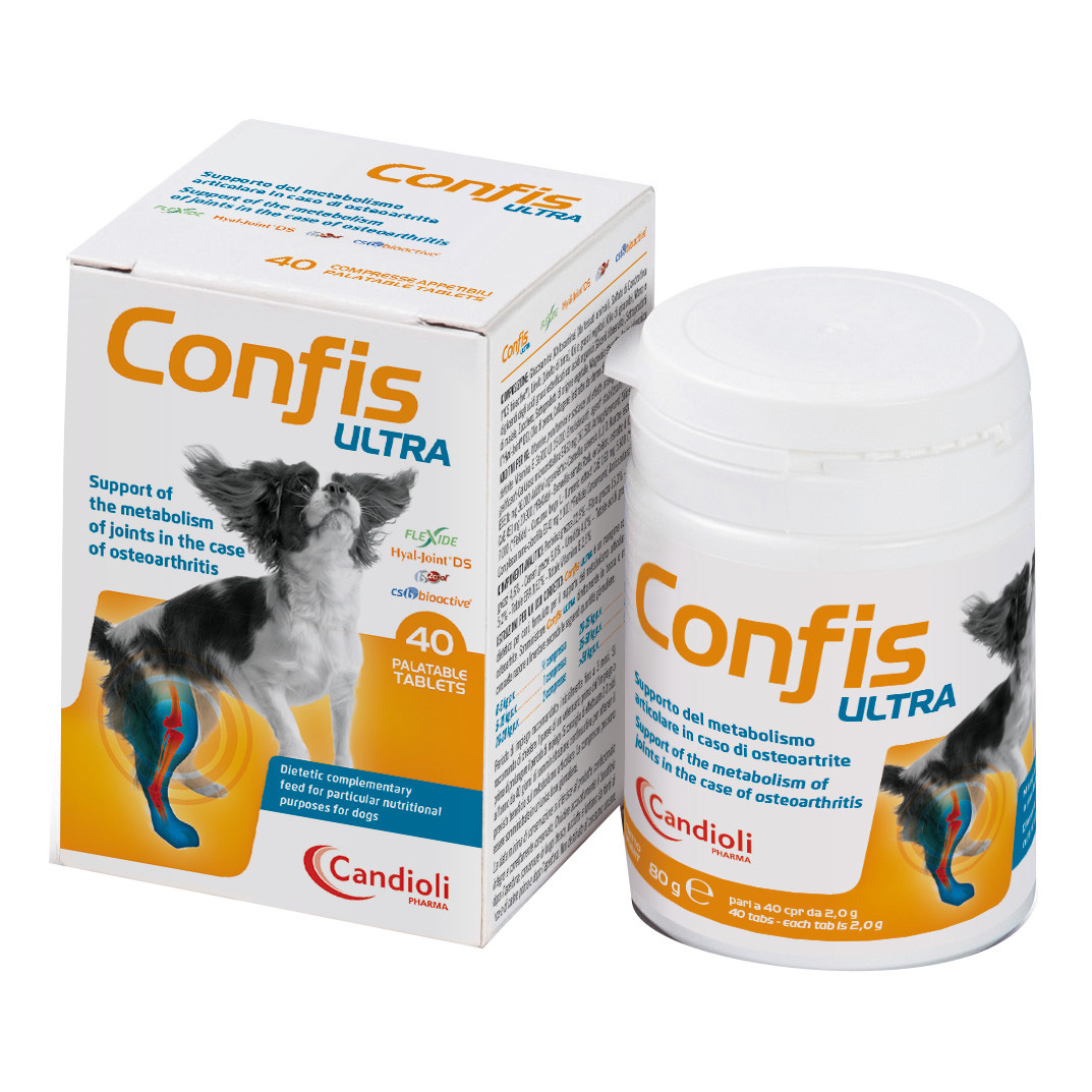 Confis Ultra Supporto Metabolismo Articolare Cani 40 Compresse - Candioli - Immagine 3