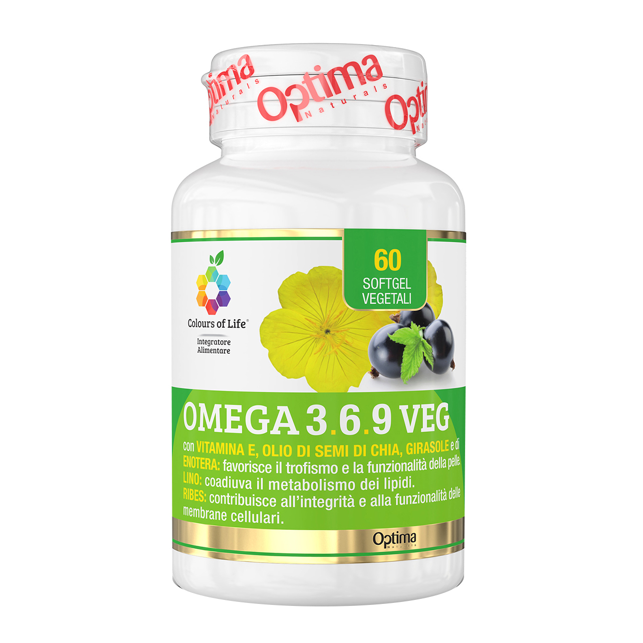 Optima Omega 3-6-9 Veg.60s-Gel - Immagine 4