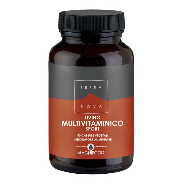 Forlive Verde Integratore Terranova Multivit Sport, 50 Capsule - Immagine 3