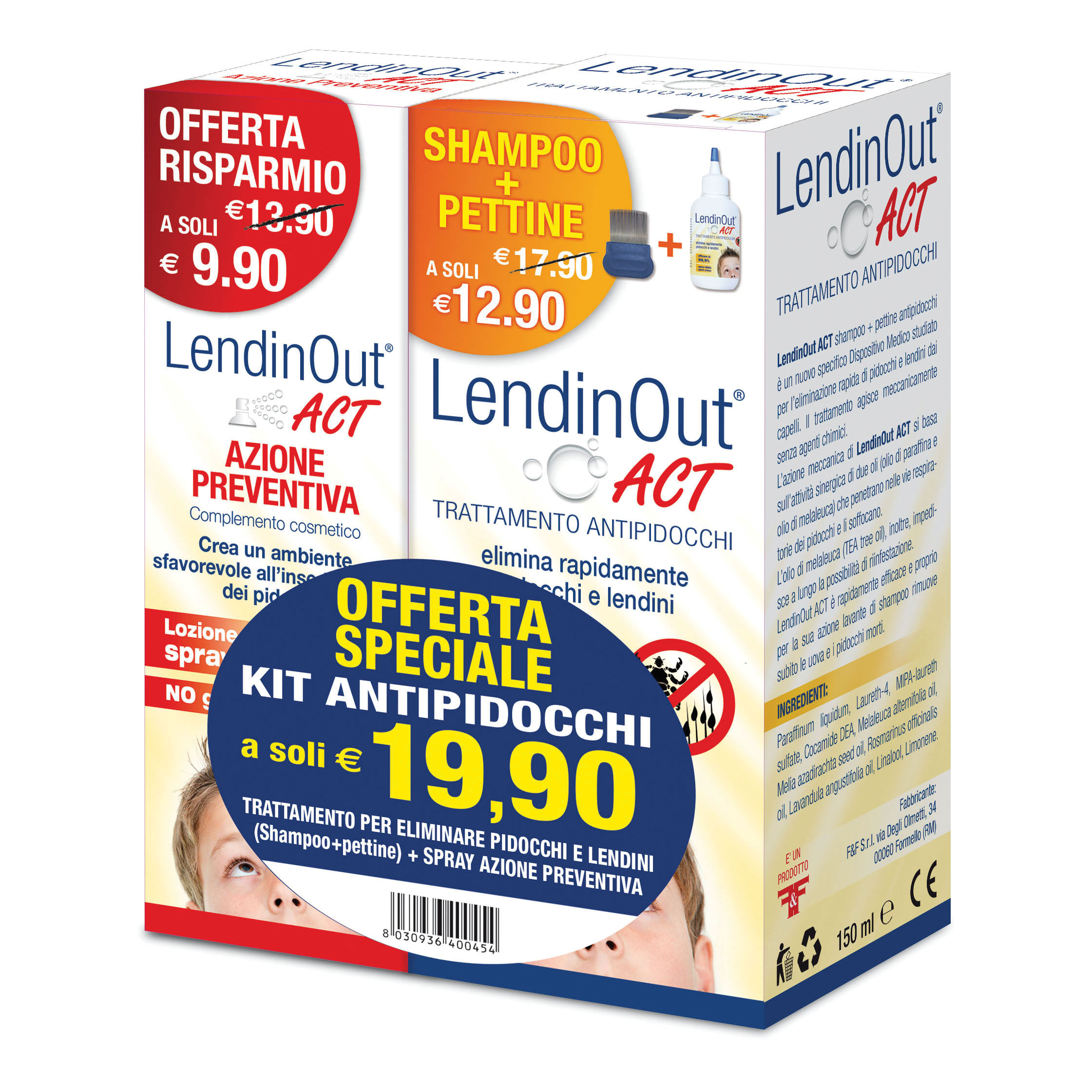 LENDINOUT ACT KIT A/PIDOCCHI