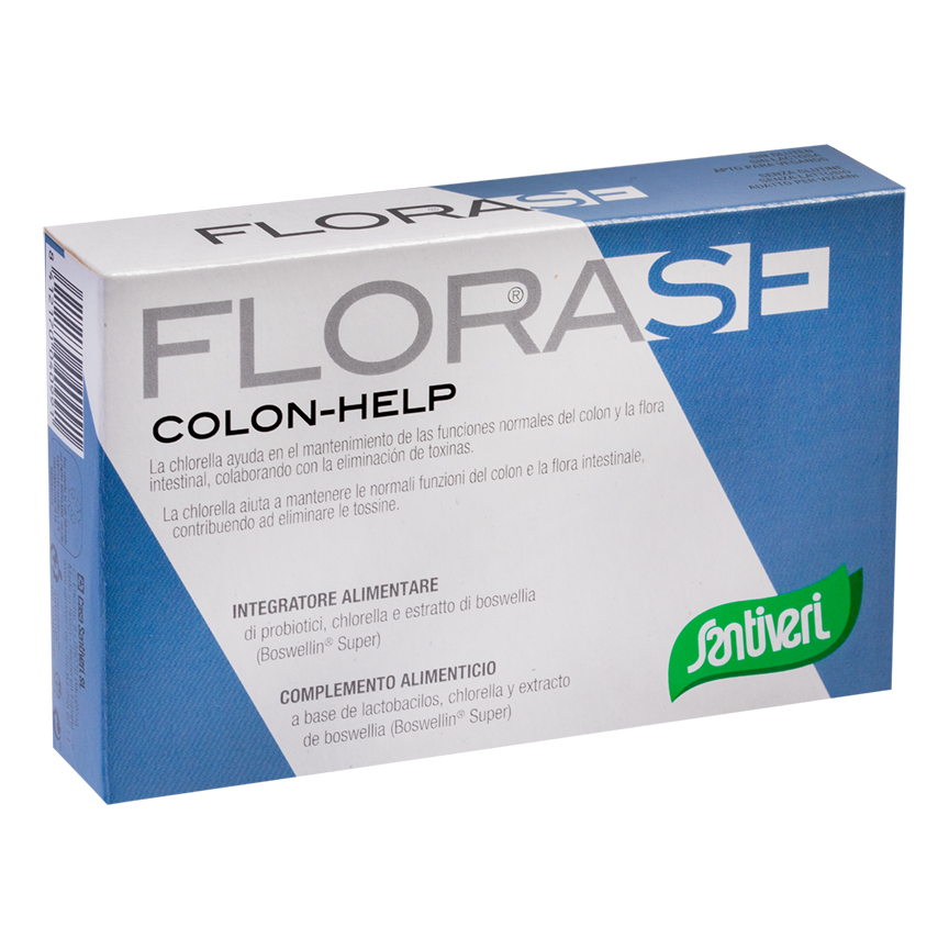 SANTIVERI - FLORASE Colon Help 40 capsule - - Immagine 3