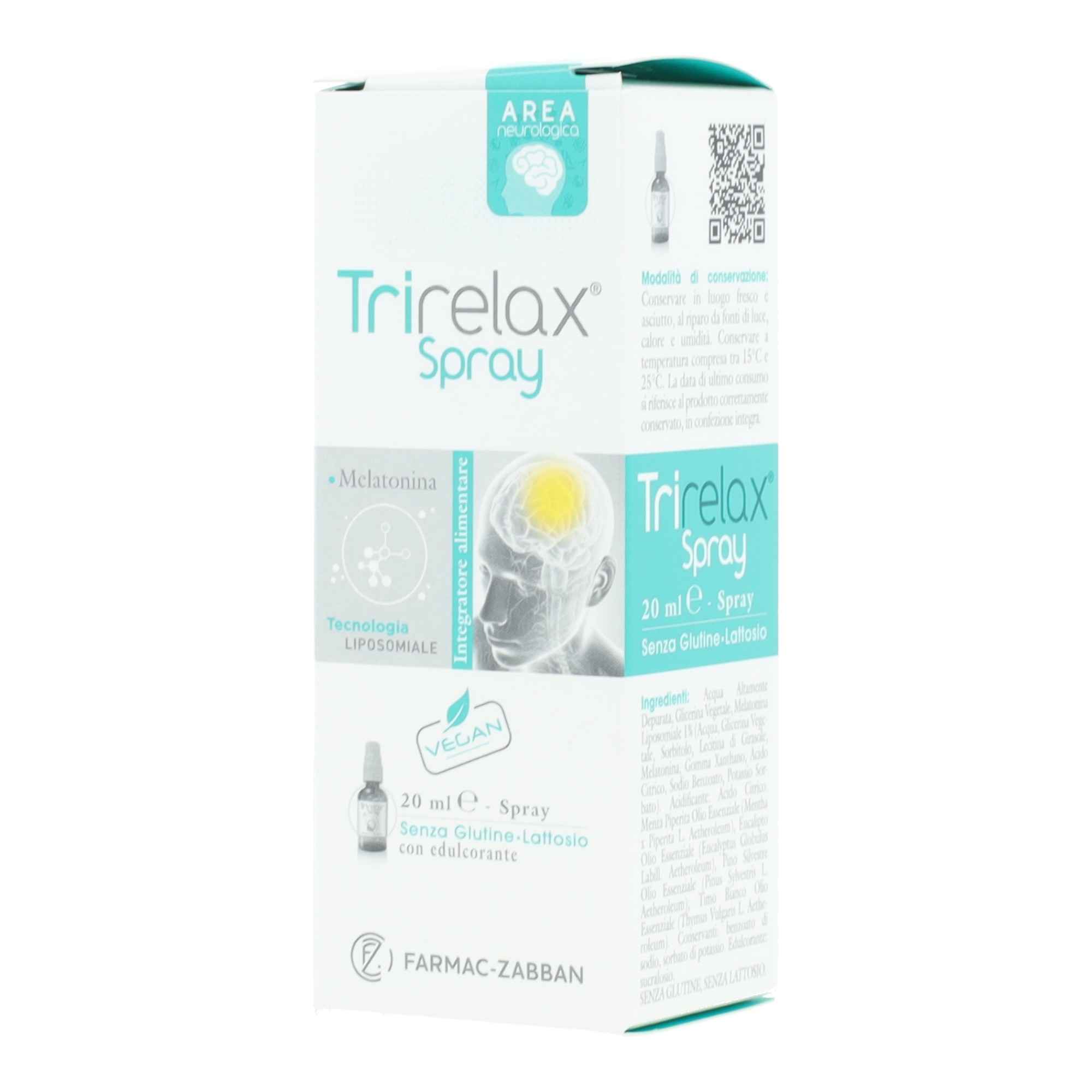 Farmac-Zabban Integratore Trirelax Spray Melatonina Per Il Sonno, 20Ml - Immagine 3