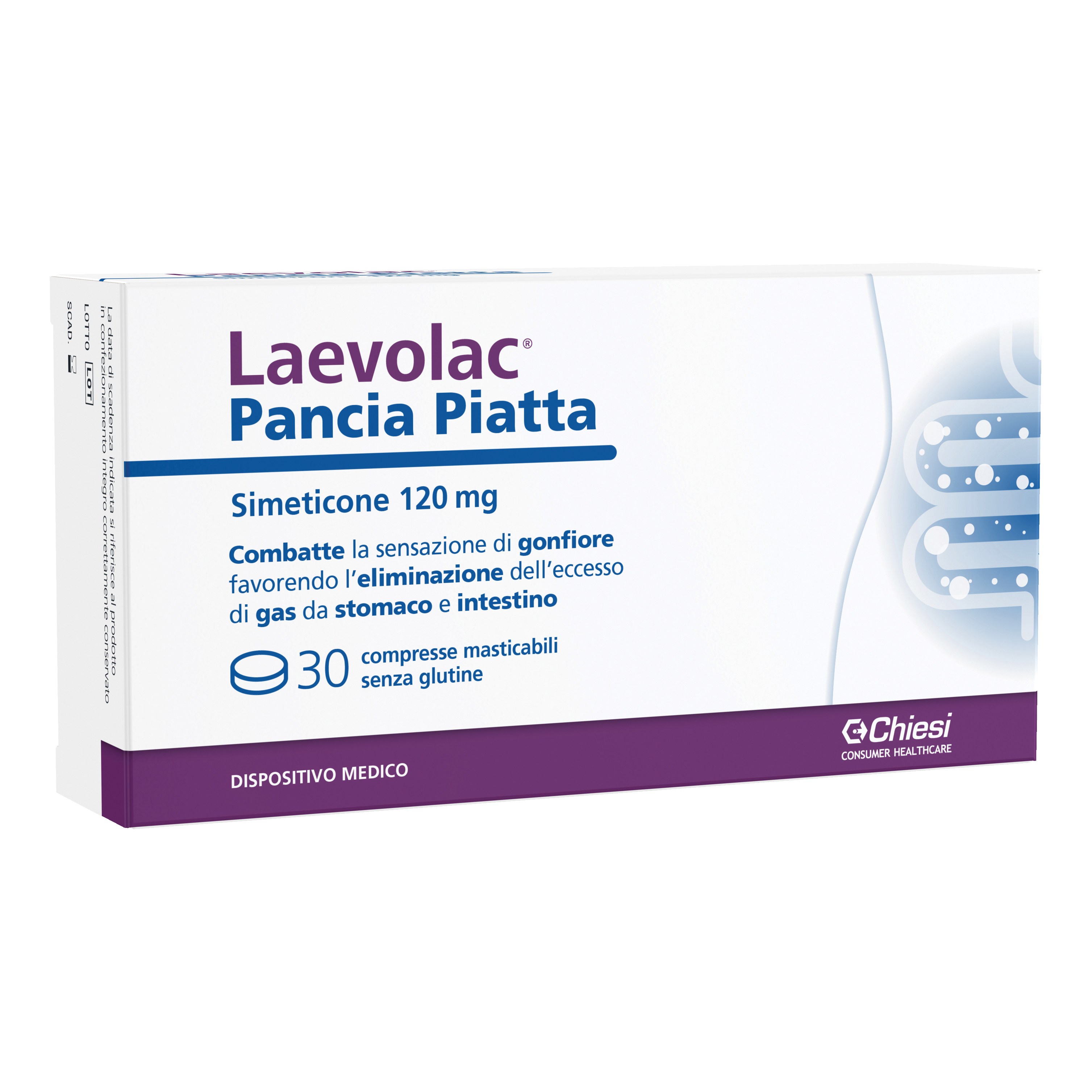Laevolac Pancia Sgonfia 30 Pz Compresse - Immagine 3