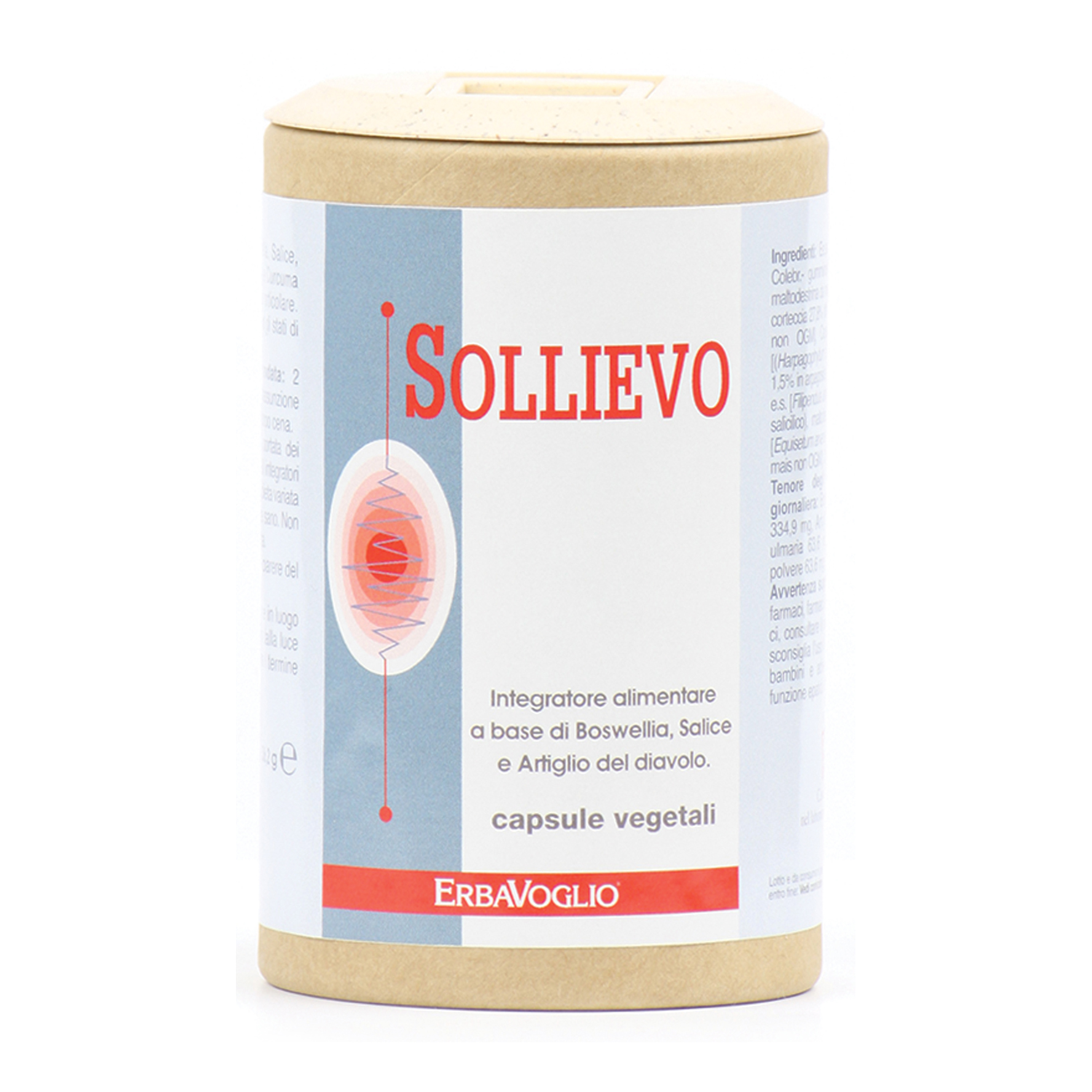 Erbavoglio Bianco Integratore Sollievo Articolazioni Con Boswellia, 60 Capsule - Immagine 3