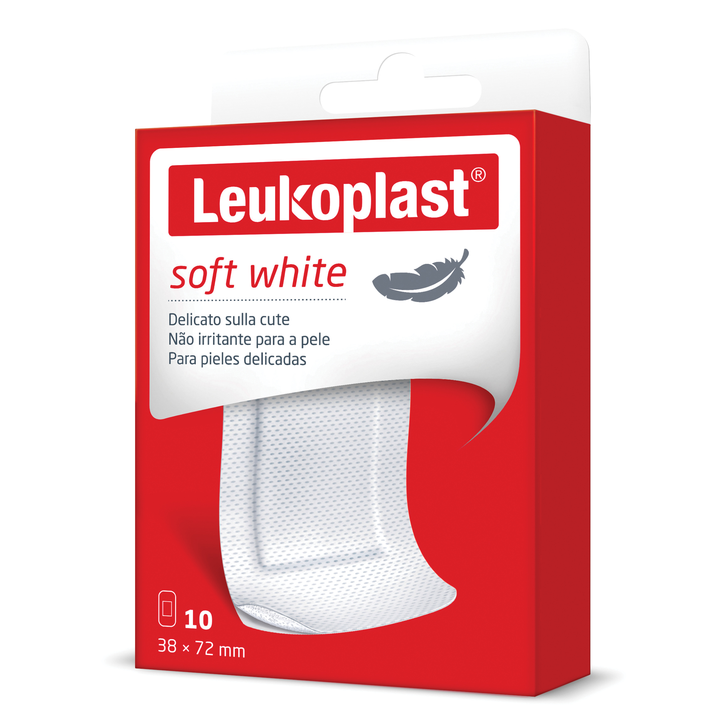 Leukoplast Soft White 72 X 38 Cm 10 Pezzi - Immagine 6