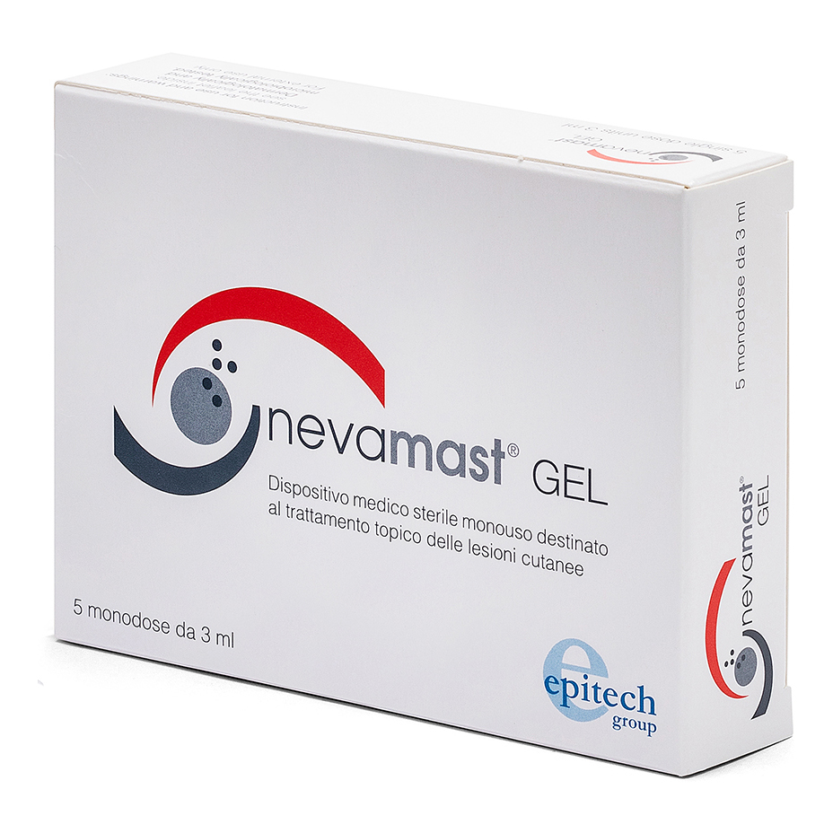 Nevamast Gel Trattamento Topico Delle Lesioni Cutanee 5 Monodose 3 Ml 5X3 Ml Bambino - Immagine 3