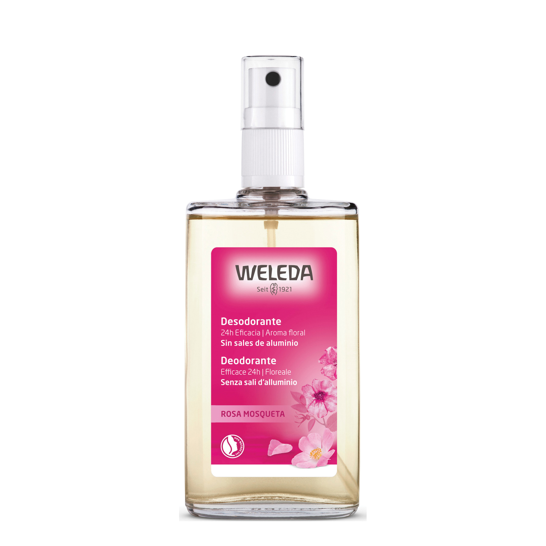 Deodorante Weleda Weleda Deodorante Spray Rosa Mosqueta 100 Ml - Immagine 3