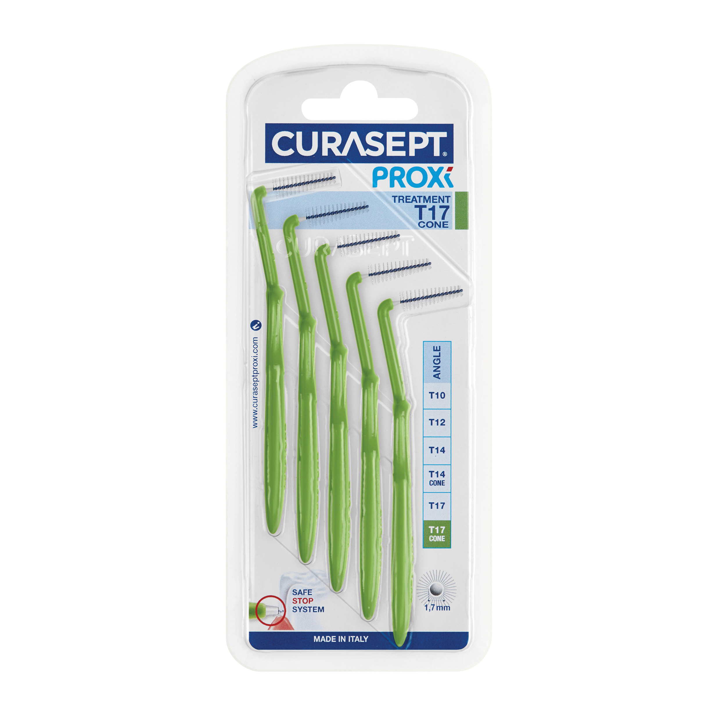 Curasept Proxi Angle T17 Scovolini verdi 5 pezzi - Immagine 4